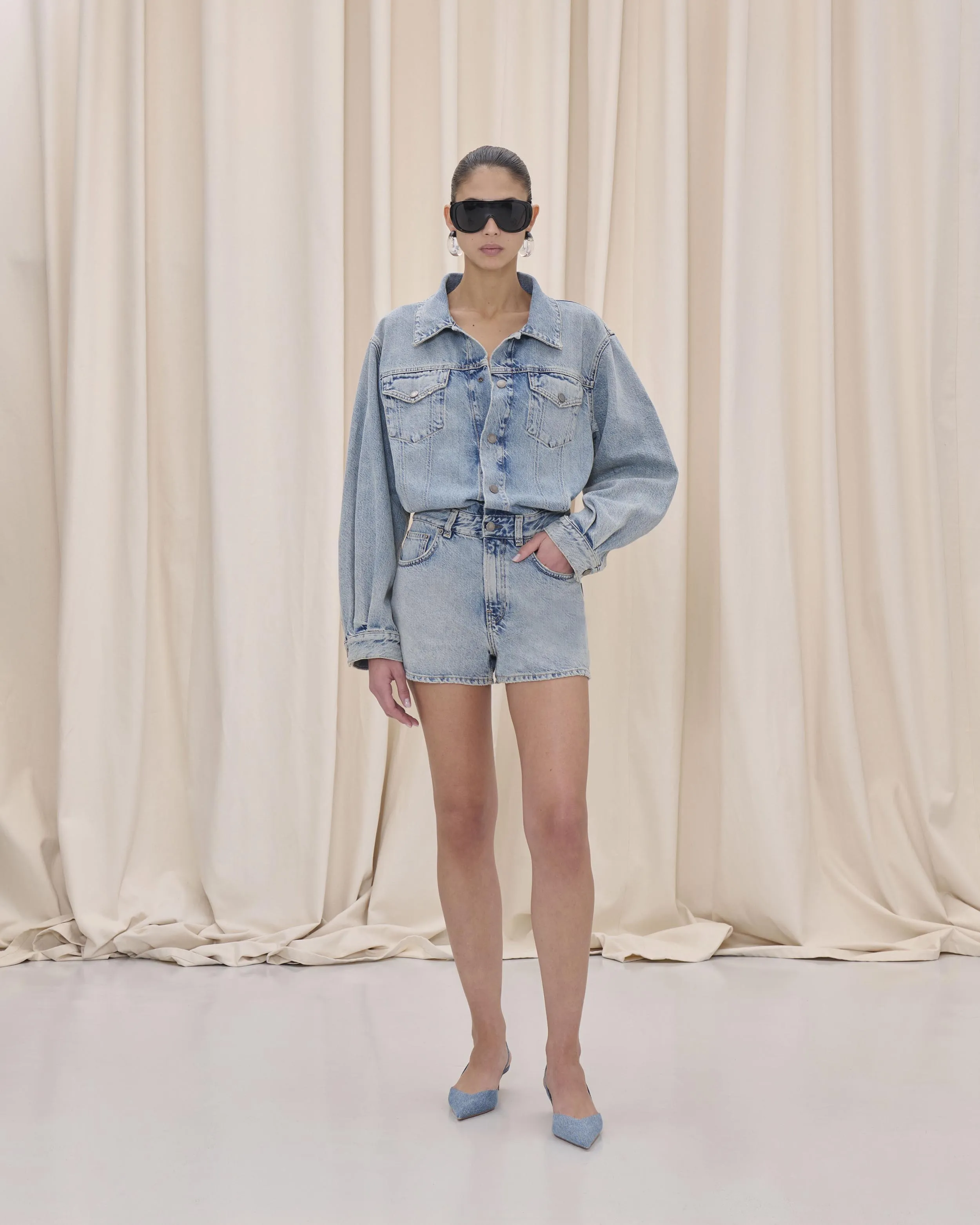 ELLE SHORT JUMPSUIT // AUTHENTIC LAX sold by Haikure