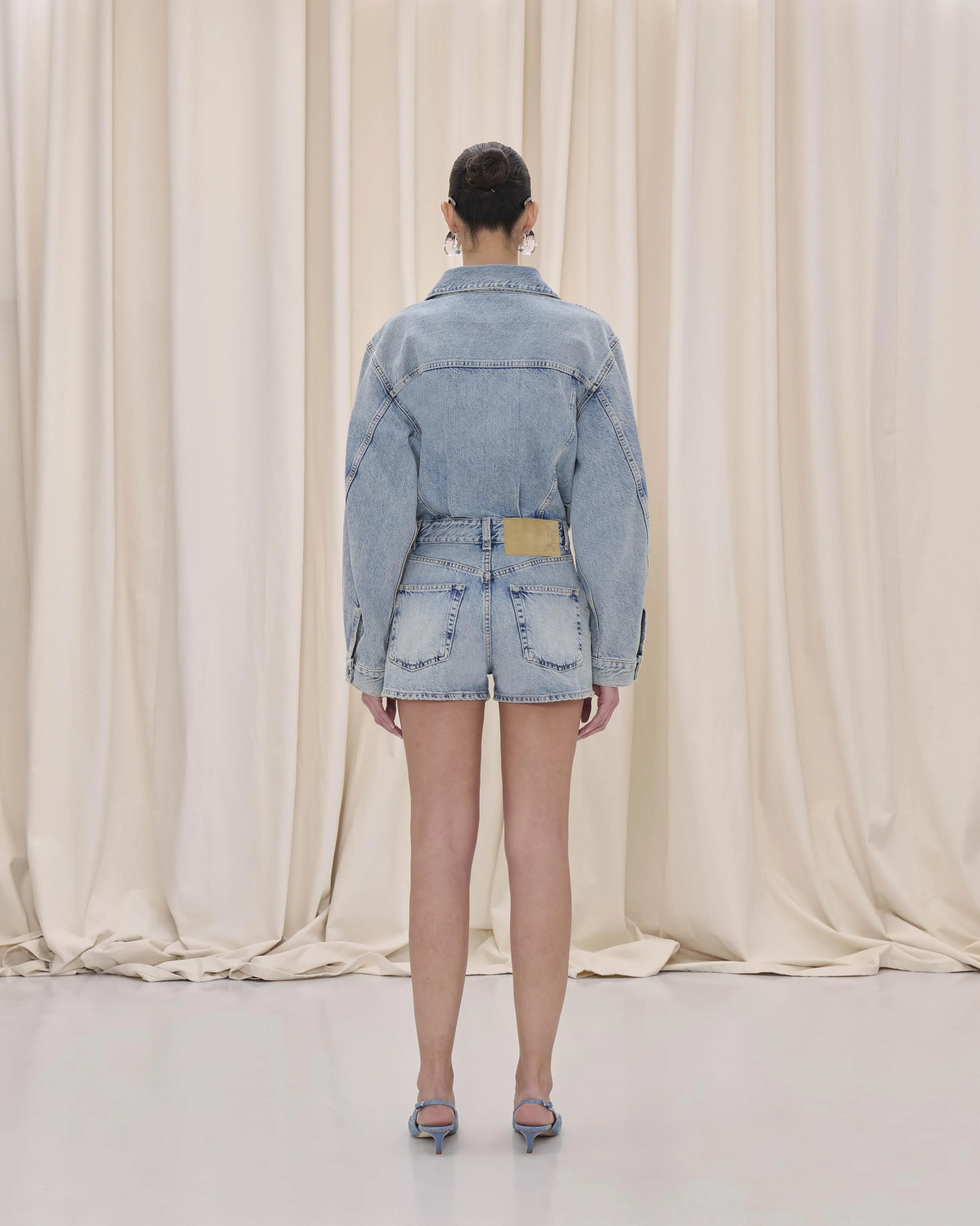 ELLE SHORT JUMPSUIT // AUTHENTIC LAX sold by Haikure product image thumbnail 5