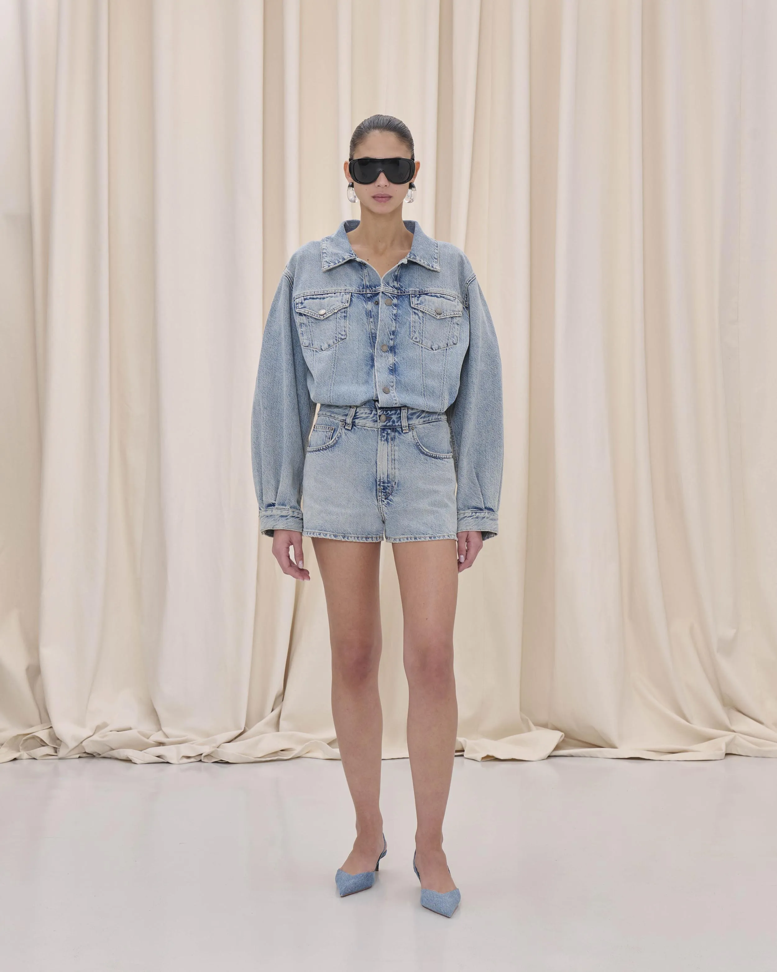 ELLE SHORT JUMPSUIT // AUTHENTIC LAX sold by Haikure product image thumbnail 2