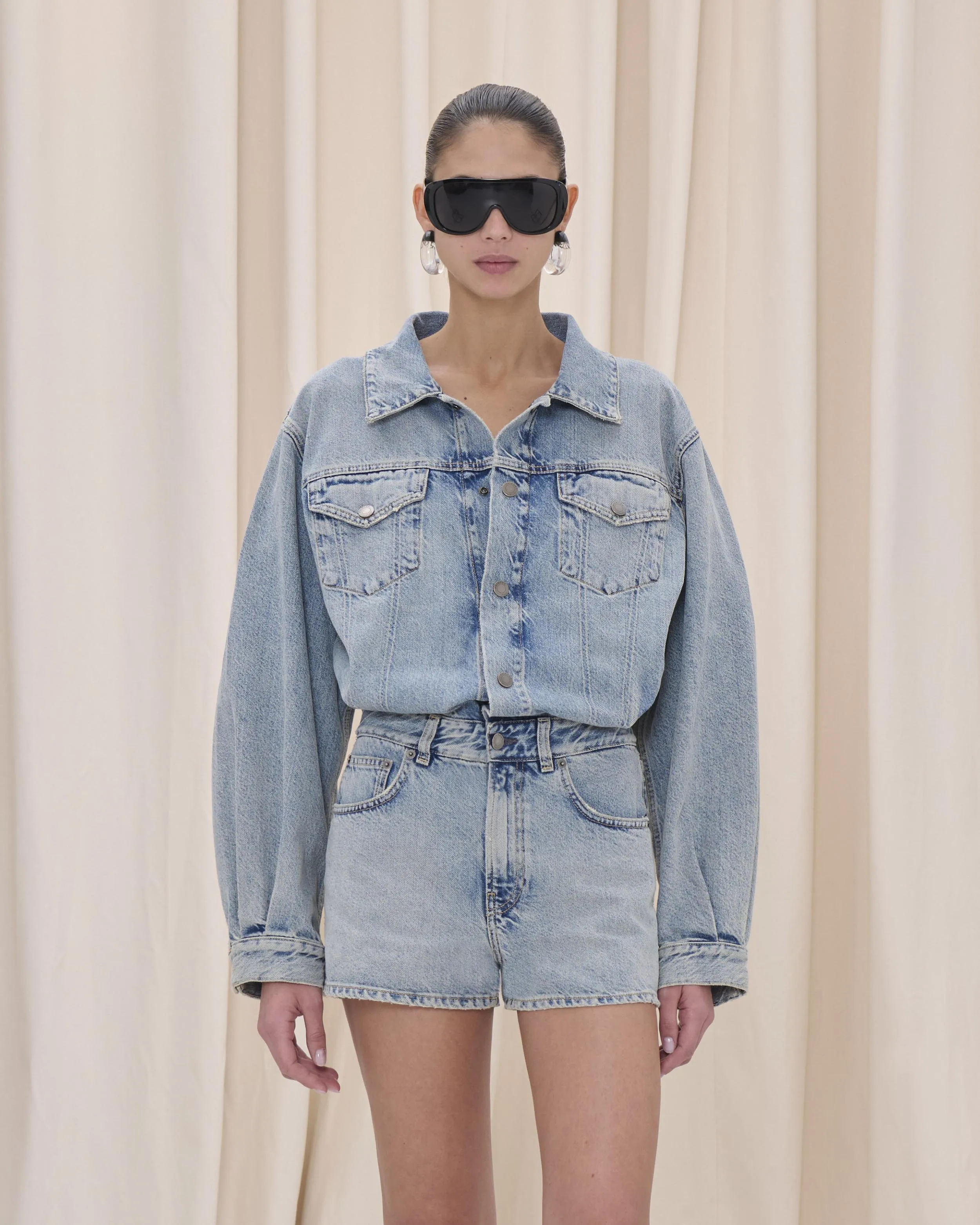 ELLE SHORT JUMPSUIT // AUTHENTIC LAX sold by Haikure product image thumbnail 3