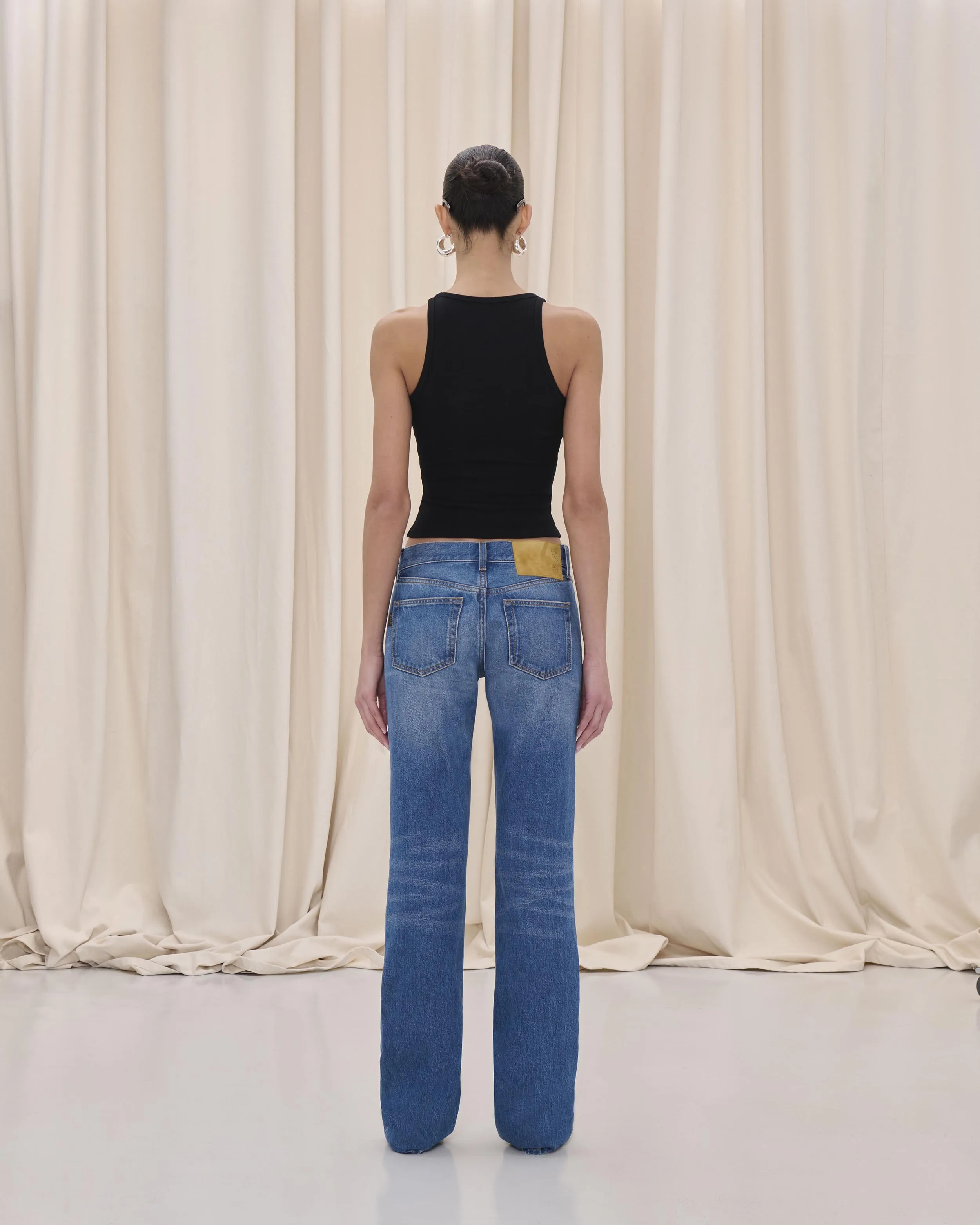 CARLY DENIM // REAL BLUE sold by Haikure product image thumbnail 4