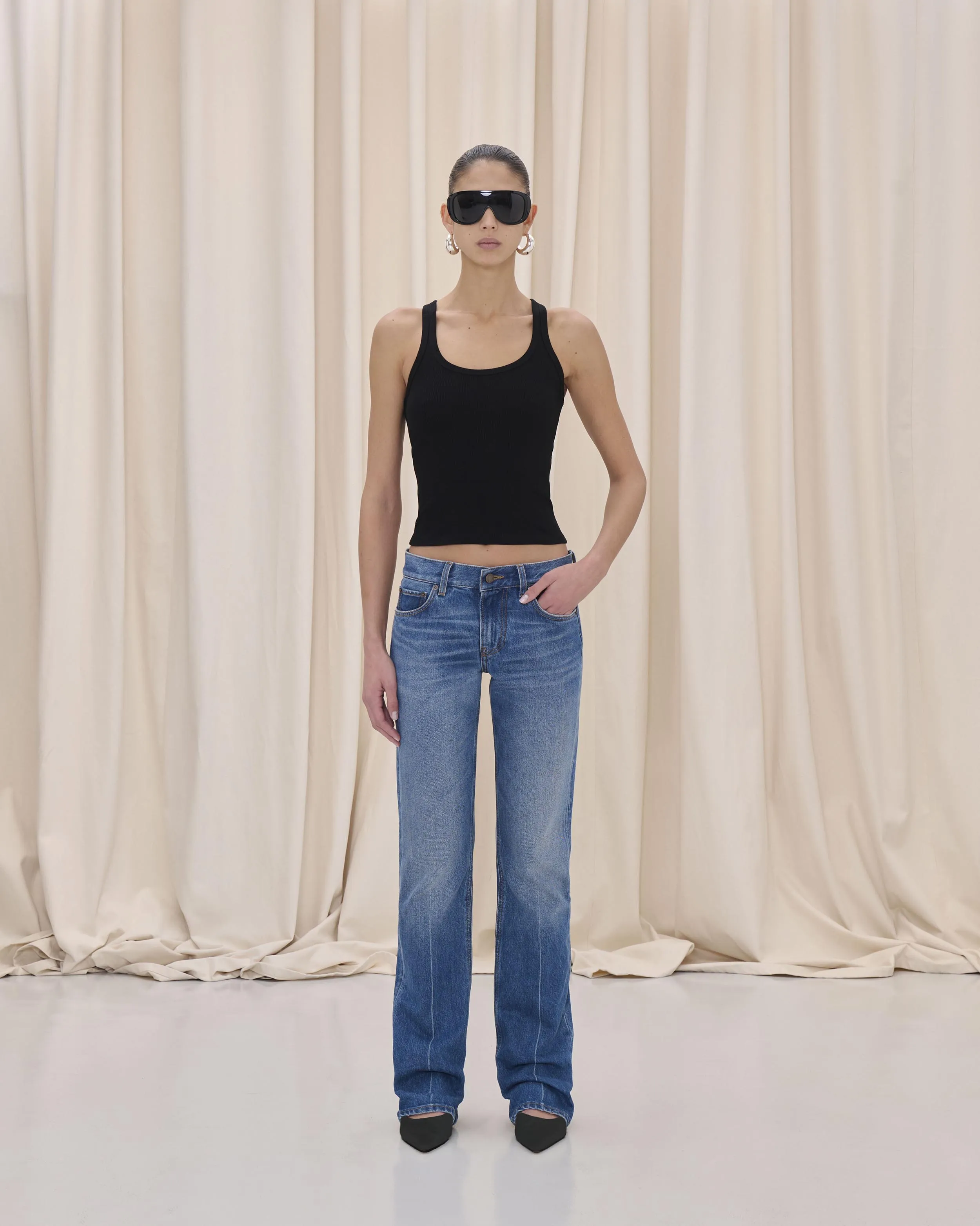 CARLY DENIM // REAL BLUE sold by Haikure product image thumbnail 2