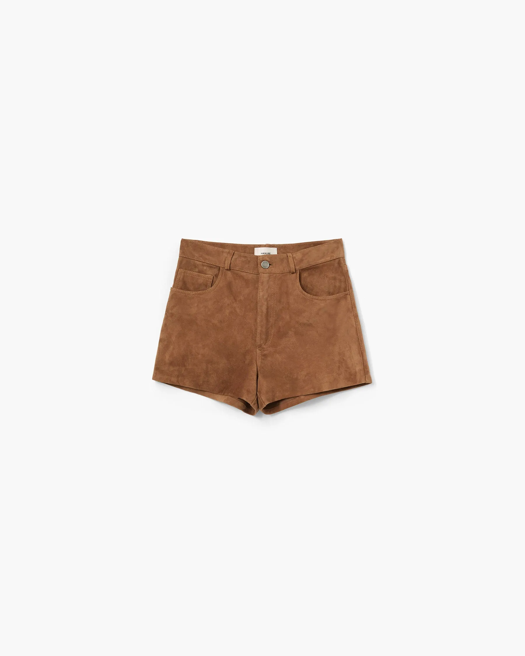 BRIT SUEDE SHORTS // CHOCOLATE sold by Haikure product image thumbnail 5