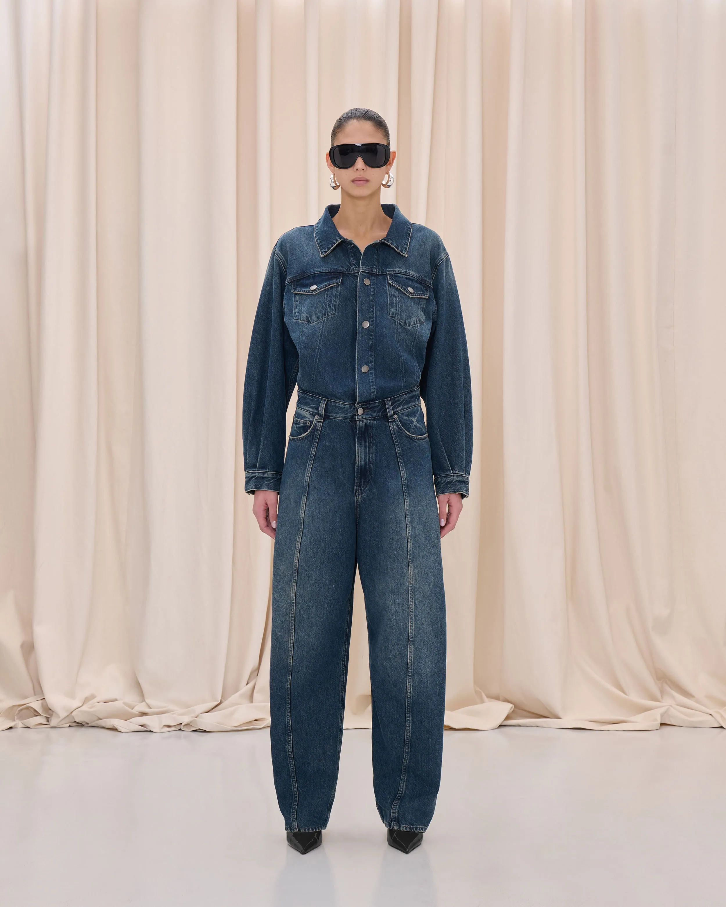 AMBER JUMPSUIT // INTENSE BLUE sold by Haikure product image thumbnail 2