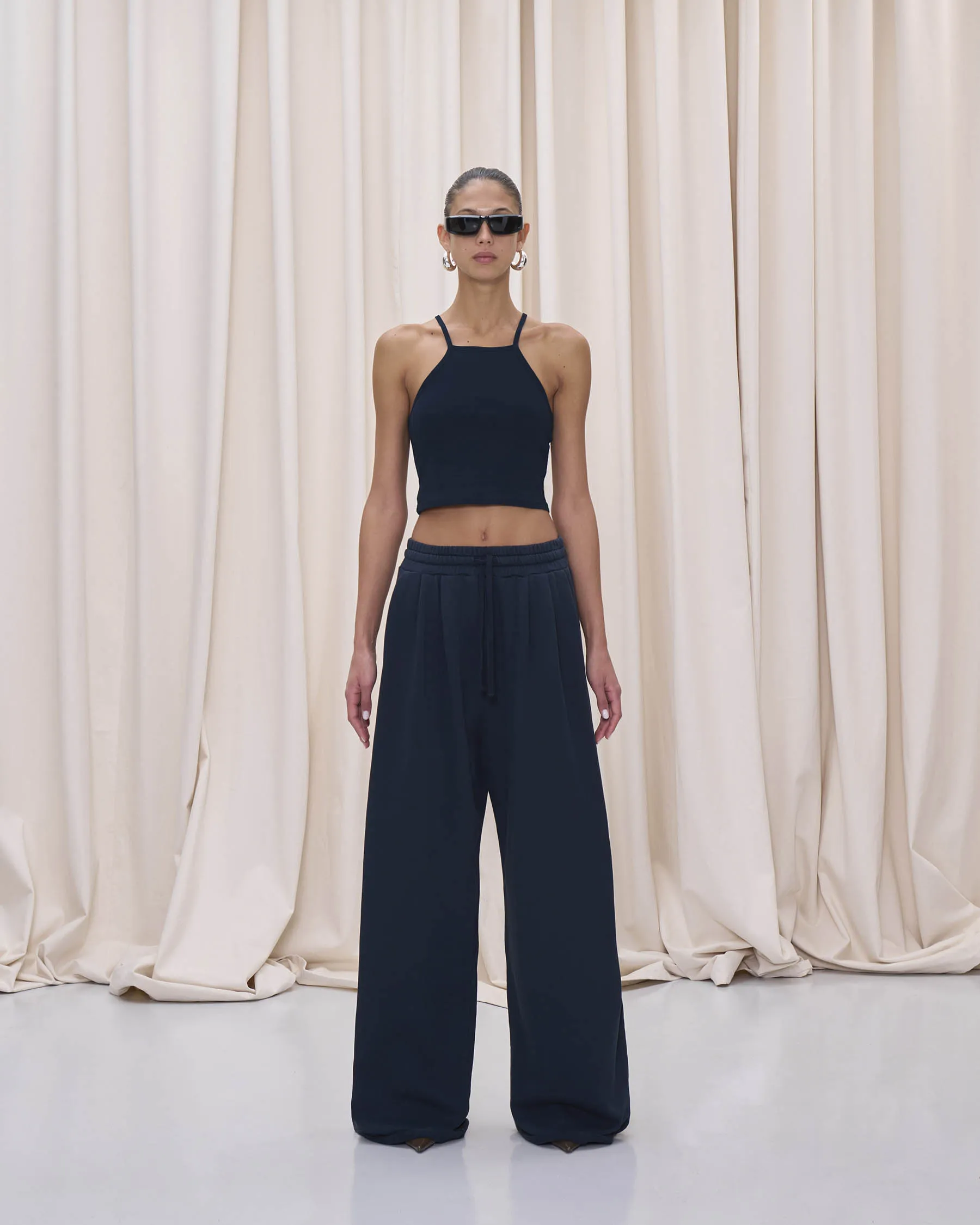 FLOYD SWEATPANTS // NAVY sold by Haikure