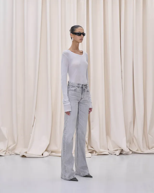 FLORA DENIM // FOG GREY made by Haikure