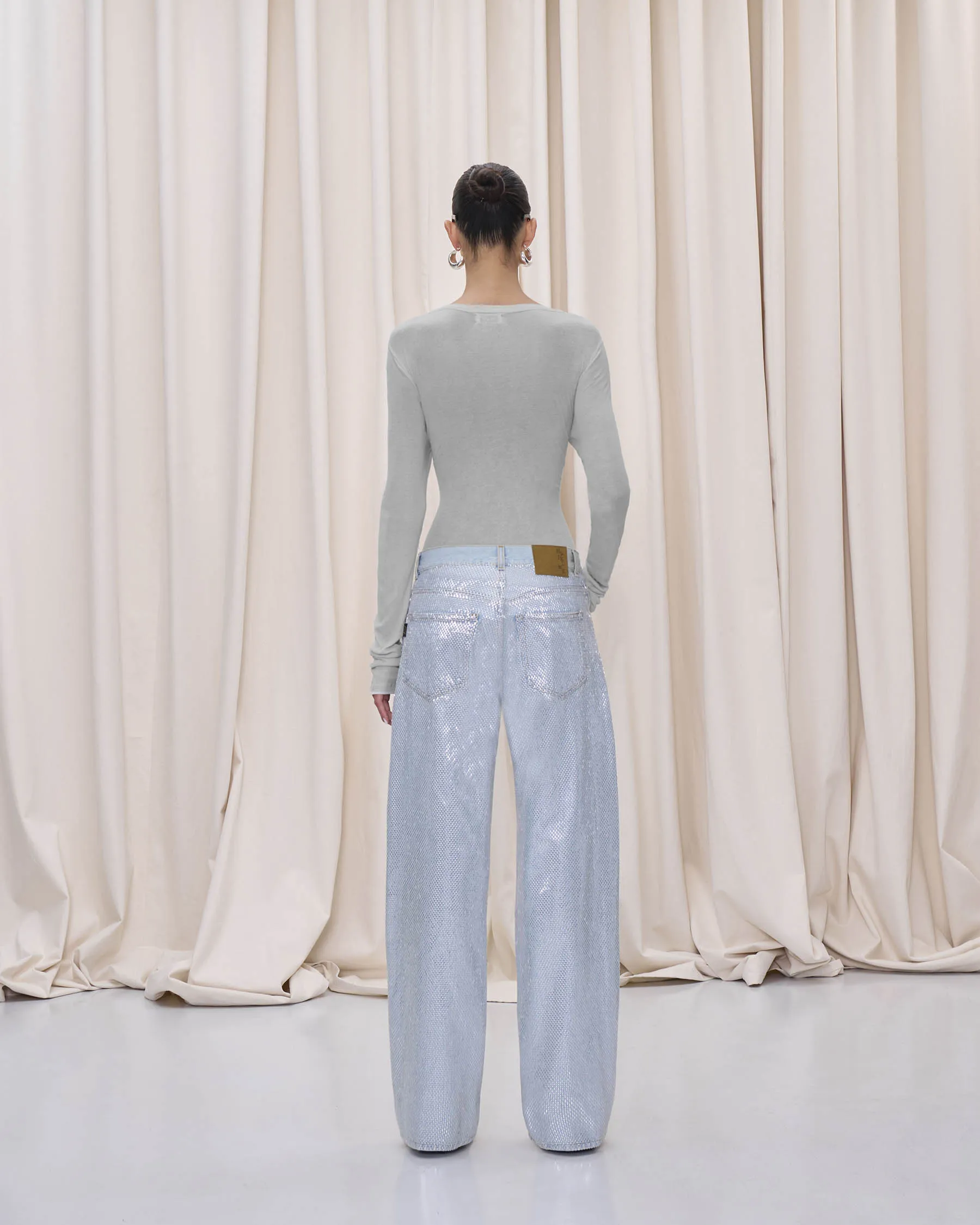 BONNIE DENIM // STAPLED BLUE sold by Haikure product image thumbnail 4
