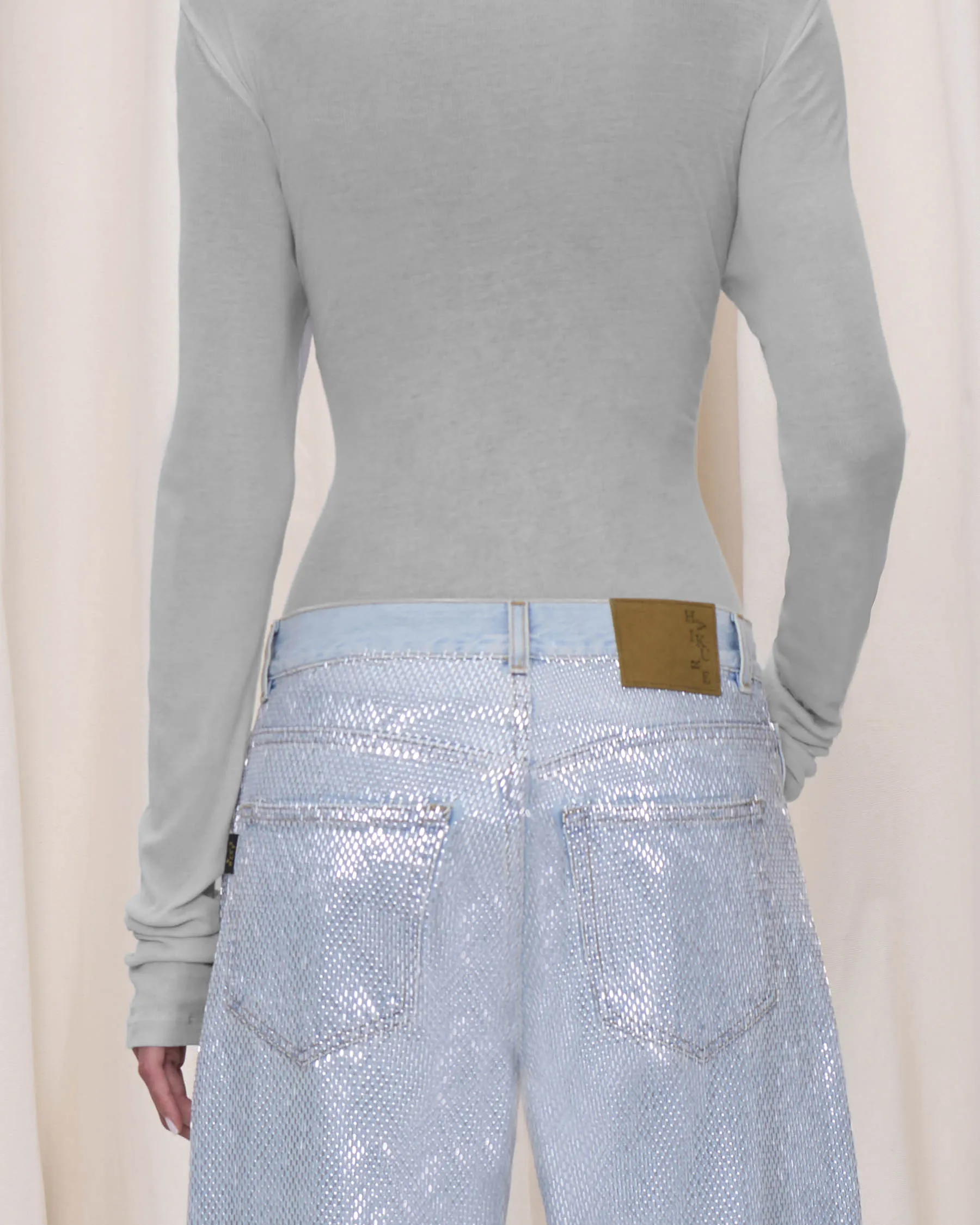 BONNIE DENIM // STAPLED BLUE sold by Haikure product image thumbnail 5