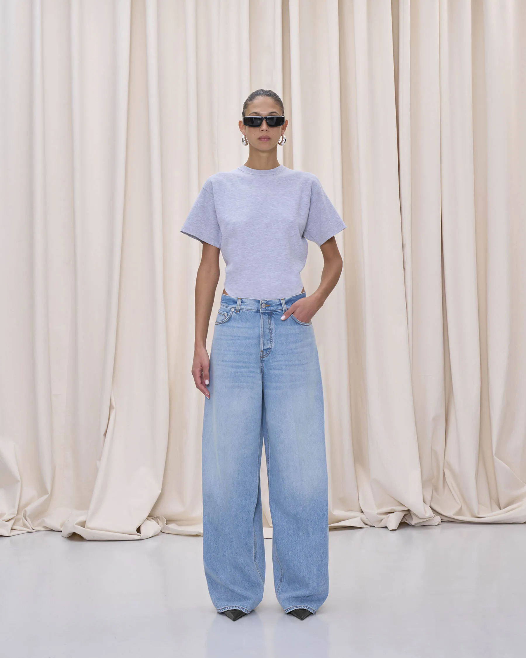 BETHANY DENIM // BLUE AQUA sold by Haikure