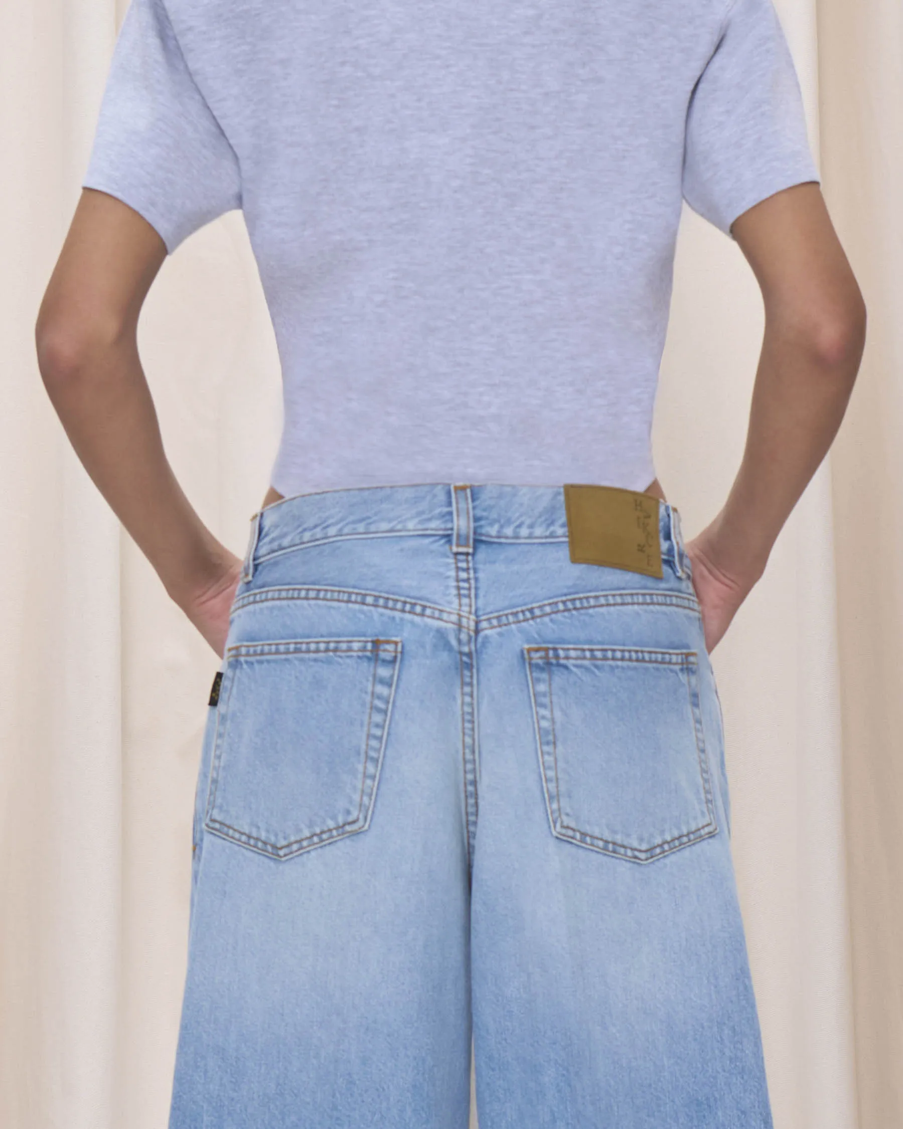 BETHANY DENIM // BLUE AQUA sold by Haikure product image thumbnail 5