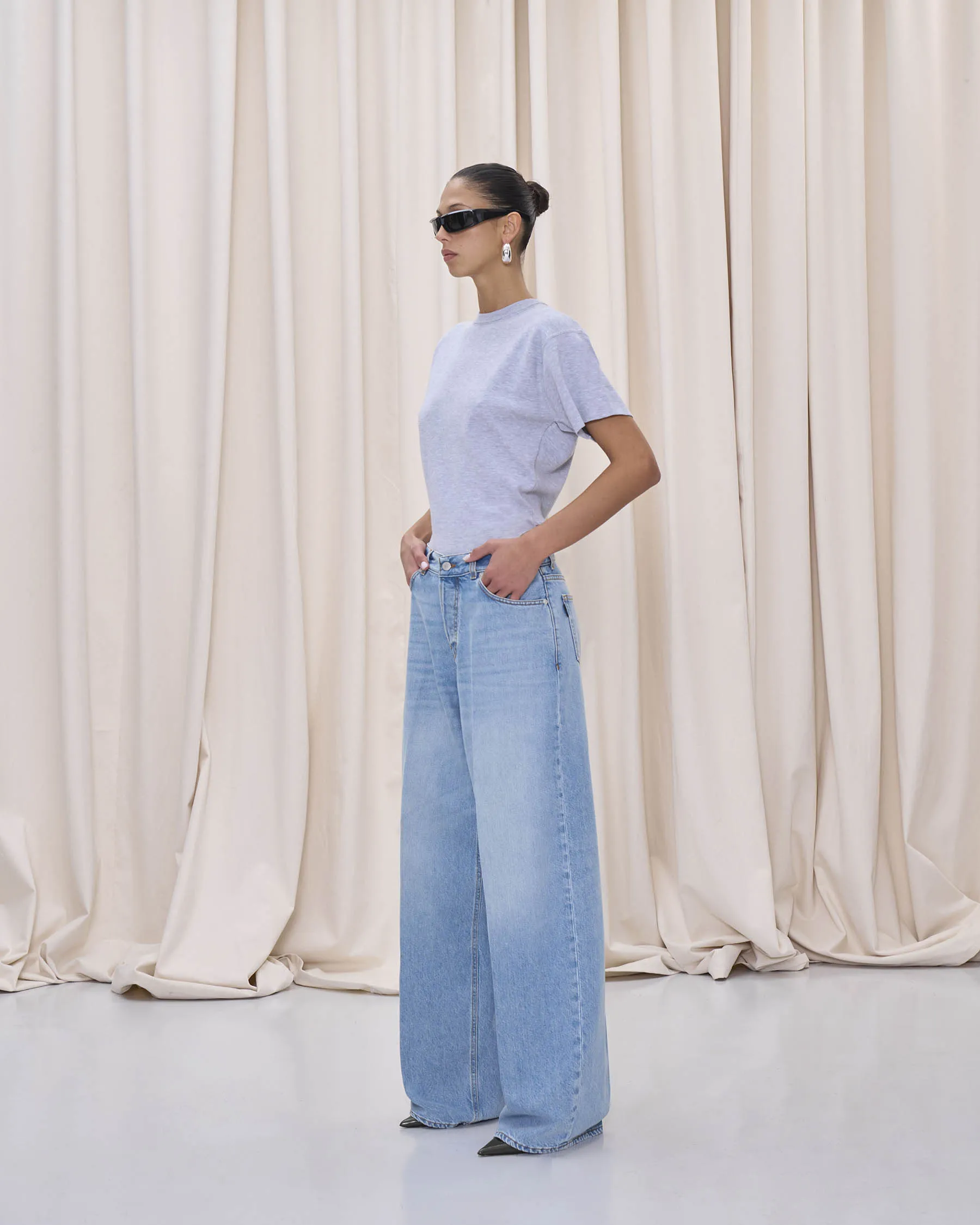 BETHANY DENIM // BLUE AQUA sold by Haikure product image thumbnail 3