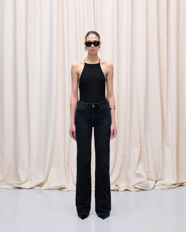 FLORA DENIM // NEW BASSANO BLACK made by Haikure