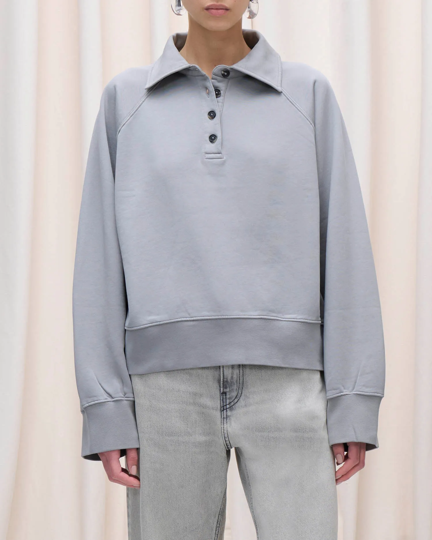EDIE SWEATSHIRT // GREY sold by Haikure product image thumbnail 2