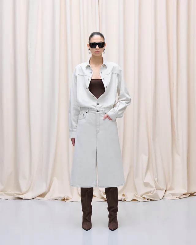 TONYA JUMPSUIT // ECRU WASH made by Haikure