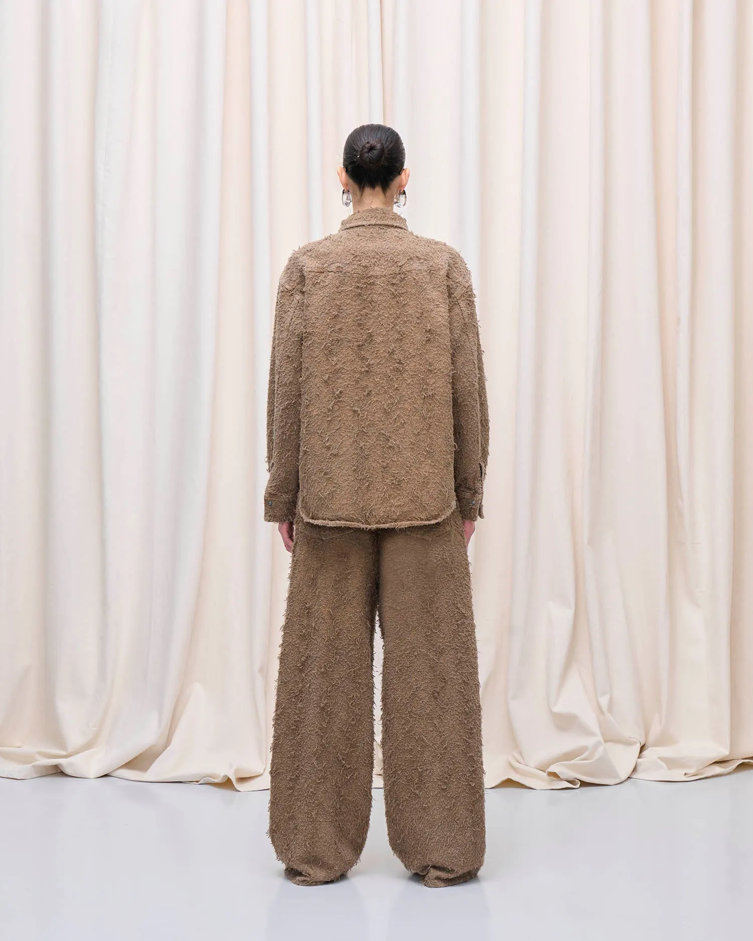 BELTY FUR SHIRT // CAMEL sold by Haikure product image thumbnail 4