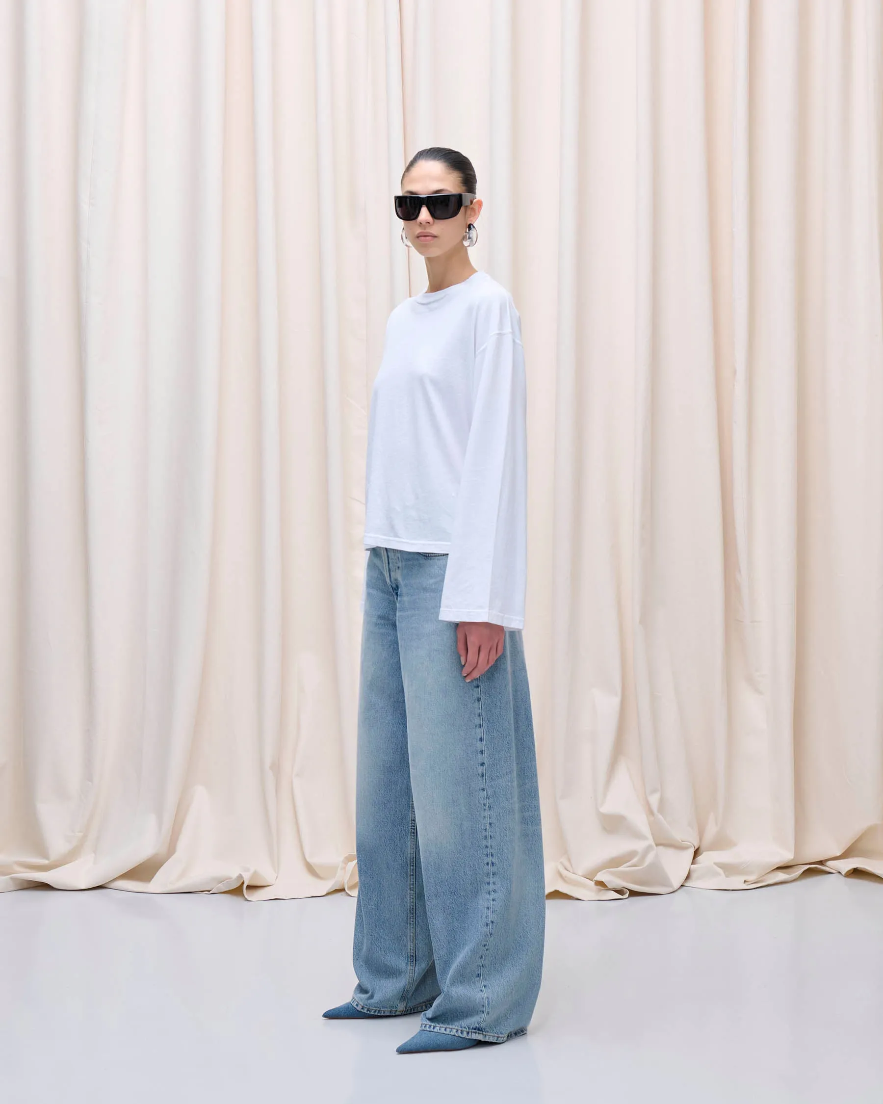 LIV T.SHIRT // OPTICAL WHITE sold by Haikure