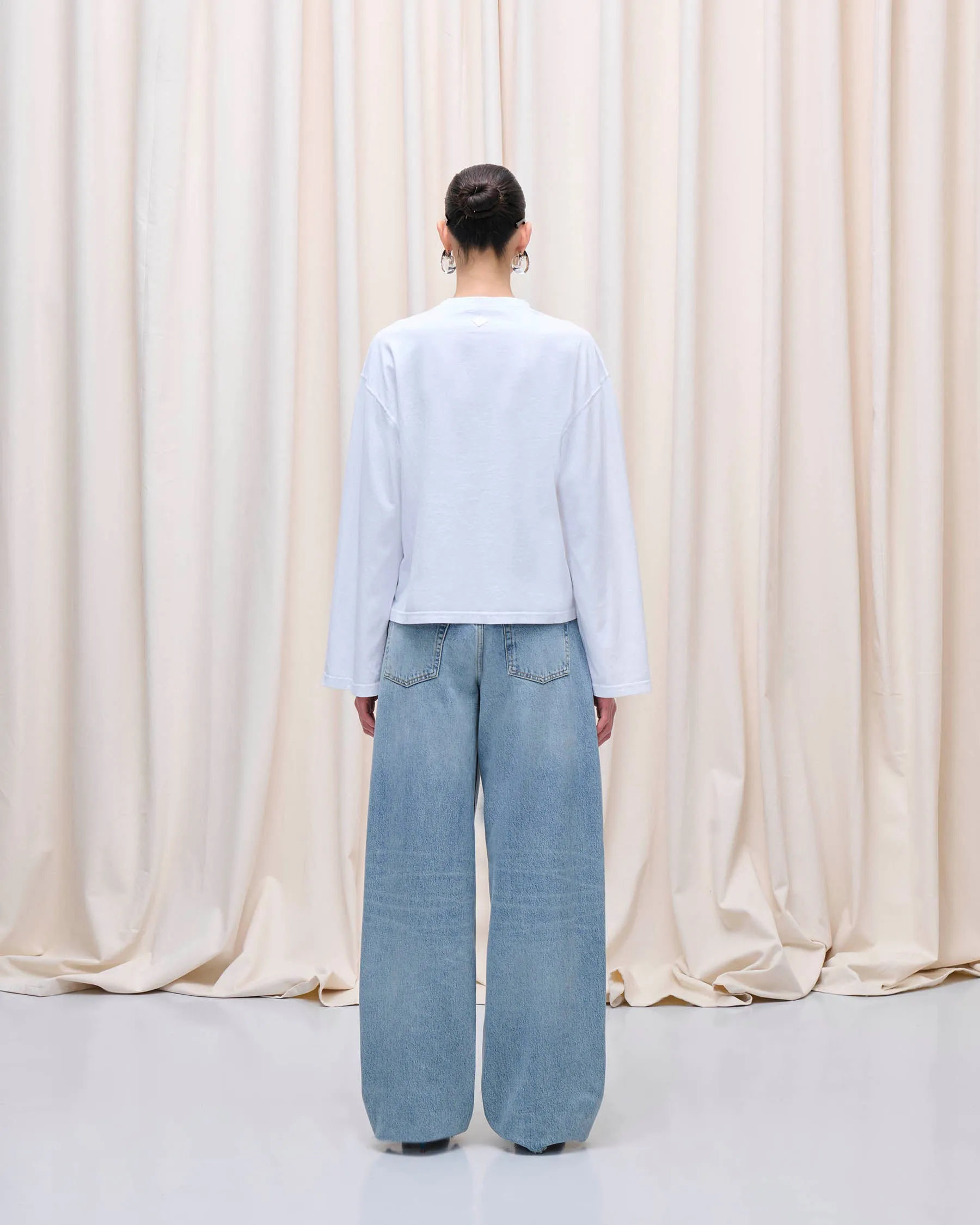 LIV T.SHIRT // OPTICAL WHITE sold by Haikure product image thumbnail 5