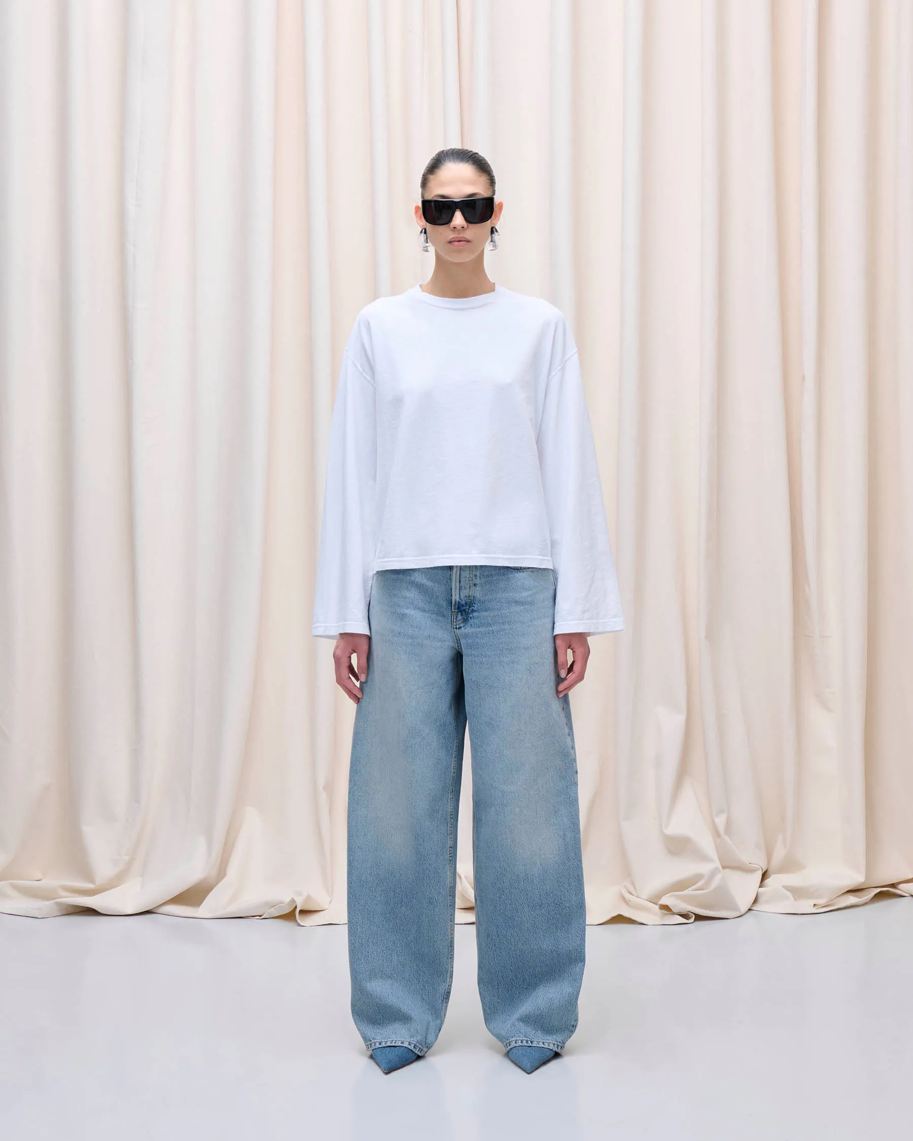 LIV T.SHIRT // OPTICAL WHITE sold by Haikure product image thumbnail 3