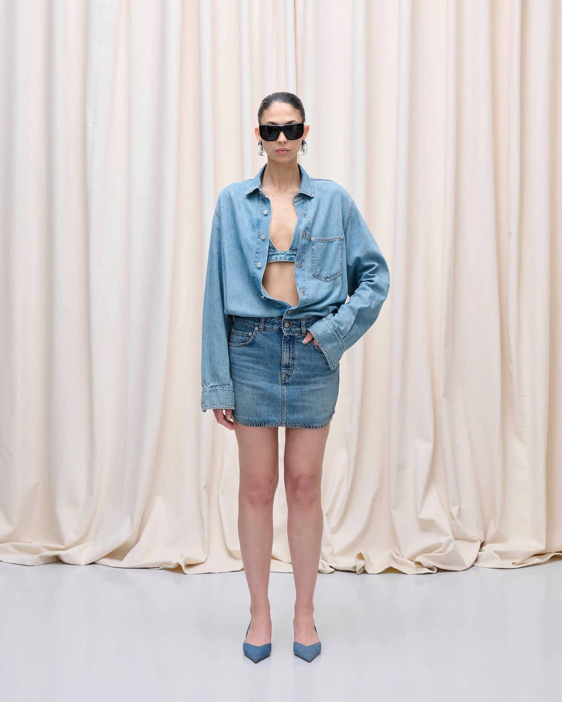 TAMU MINI.DRESS // IONIC BLUE sold by Haikure