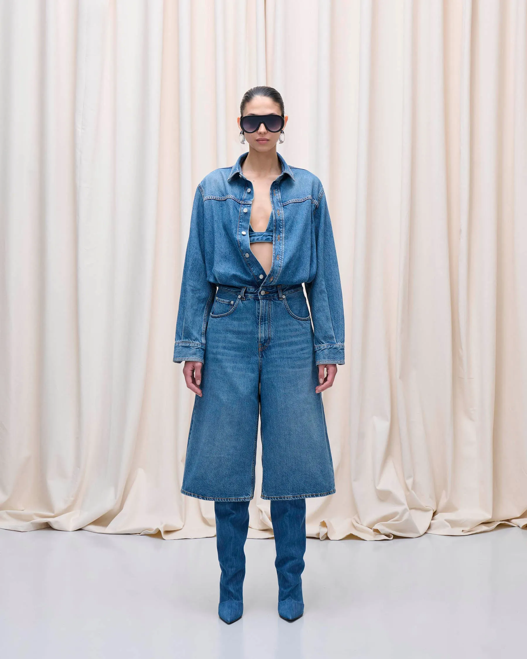 TONYA JUMPSUIT // MEDITERRANEAN BLUE sold by Haikure product image thumbnail 3