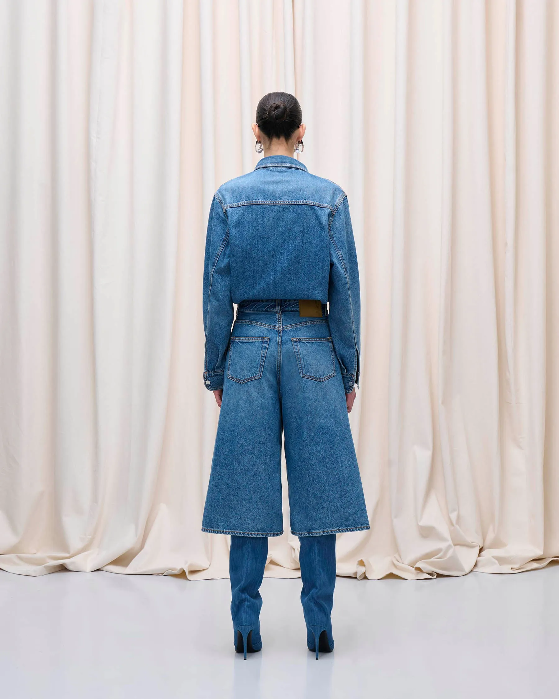 TONYA JUMPSUIT // MEDITERRANEAN BLUE sold by Haikure product image thumbnail 5