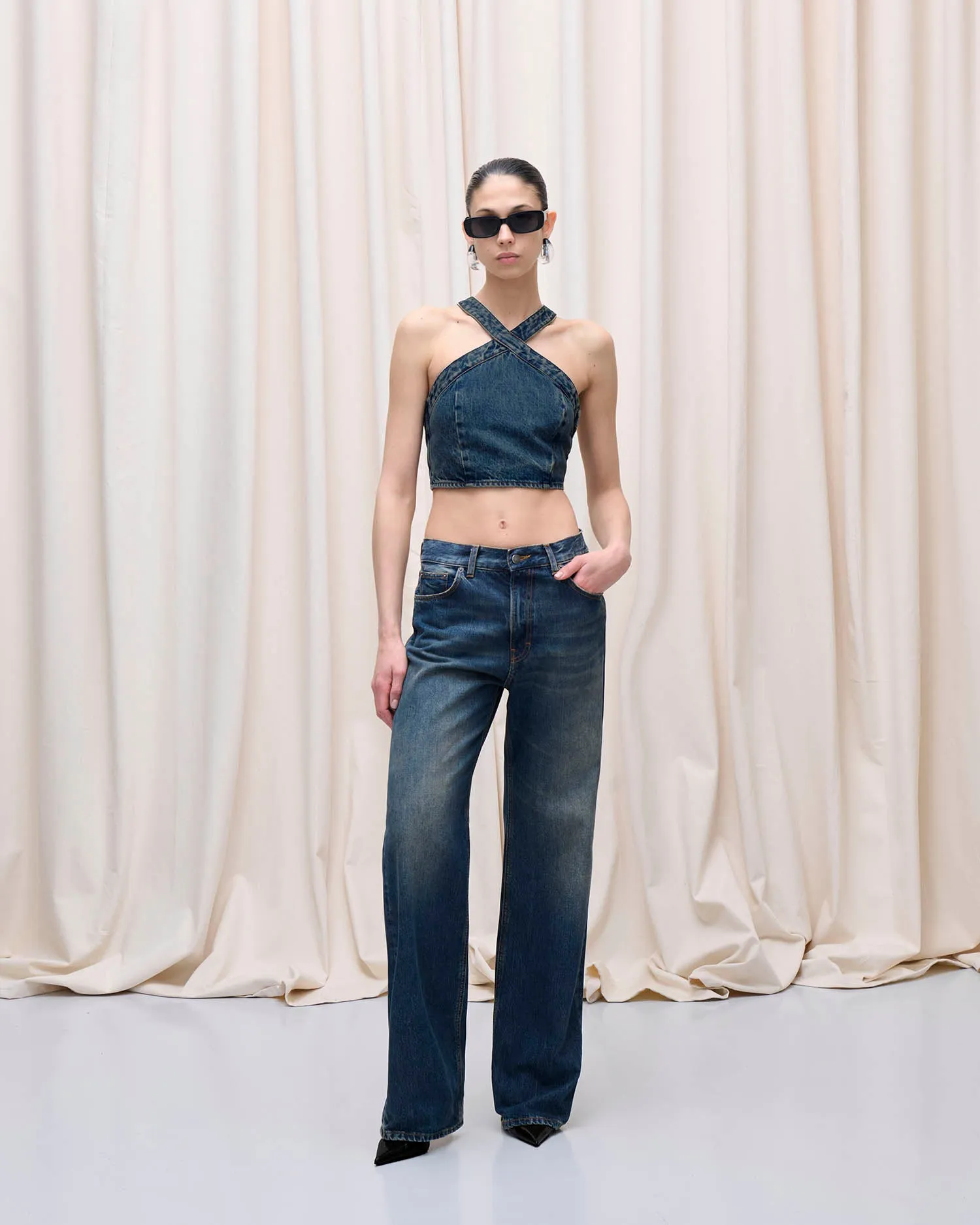 KOREA DENIM // MID BLUE sold by Haikure product image thumbnail 3