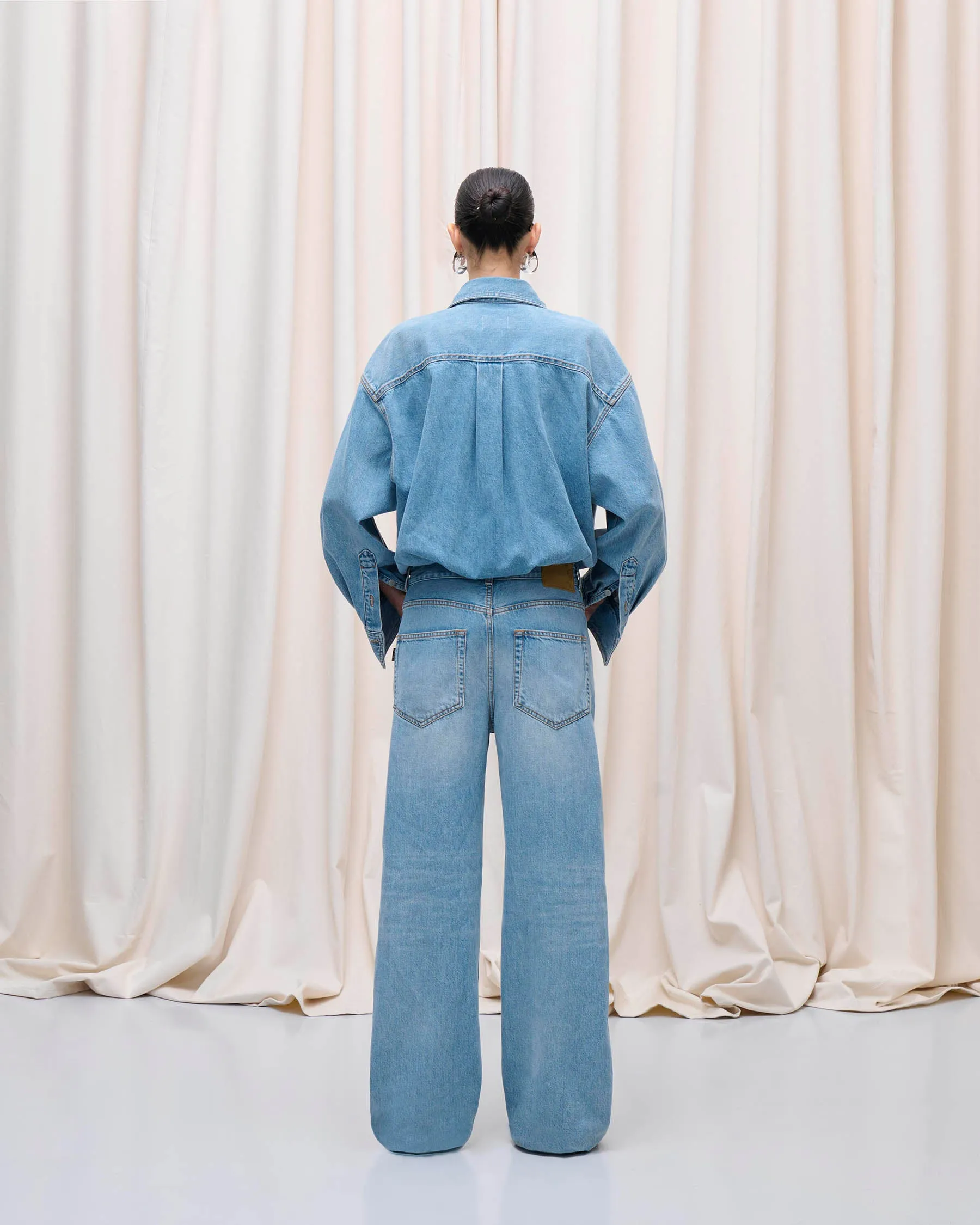 TILDA JUMPSUIT // BLUE AQUA sold by Haikure product image thumbnail 5