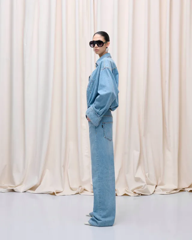 TILDA JUMPSUIT // BLUE AQUA made by Haikure