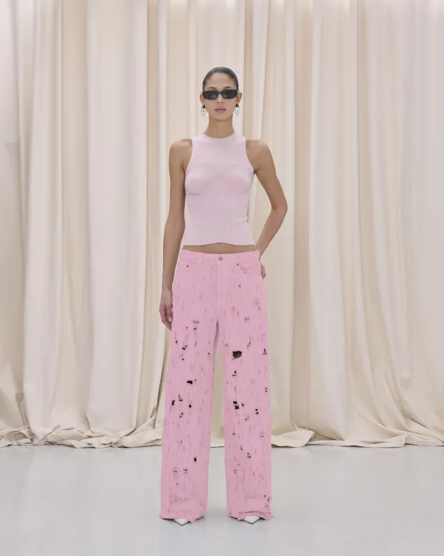 BETHANY BULL DESTROY DENIM  // FLAMINGO made by Haikure