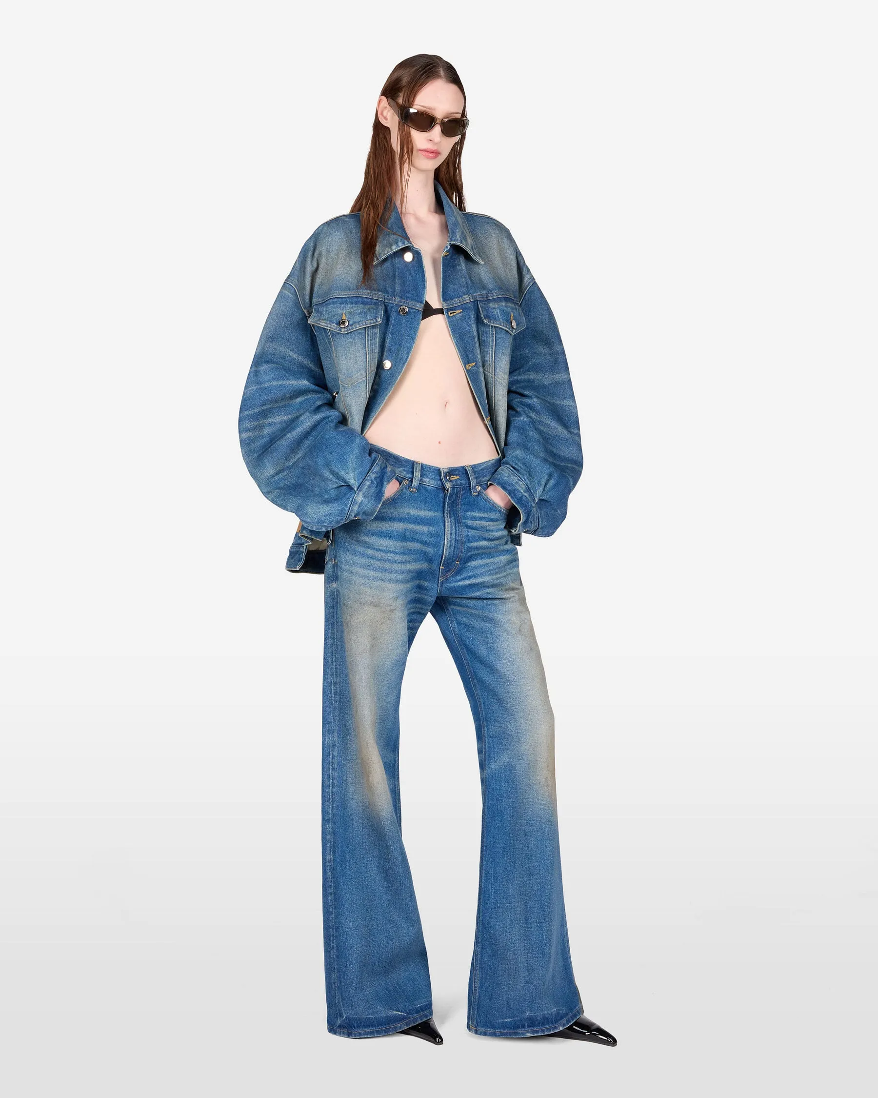 CLARA DENIM JEANS // JANE BLUE sold by Haikure
