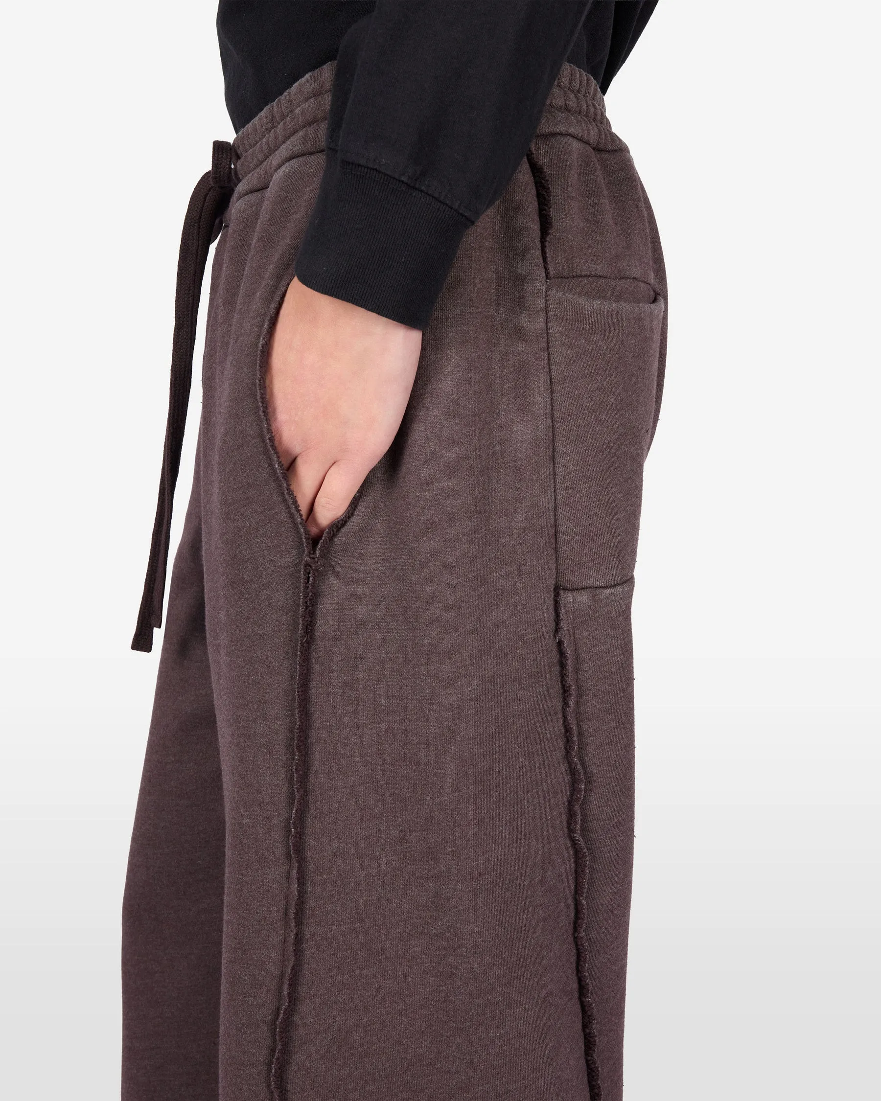 MIKE SWEATPANTS // DEEP BROWN sold by Haikure product image thumbnail 4