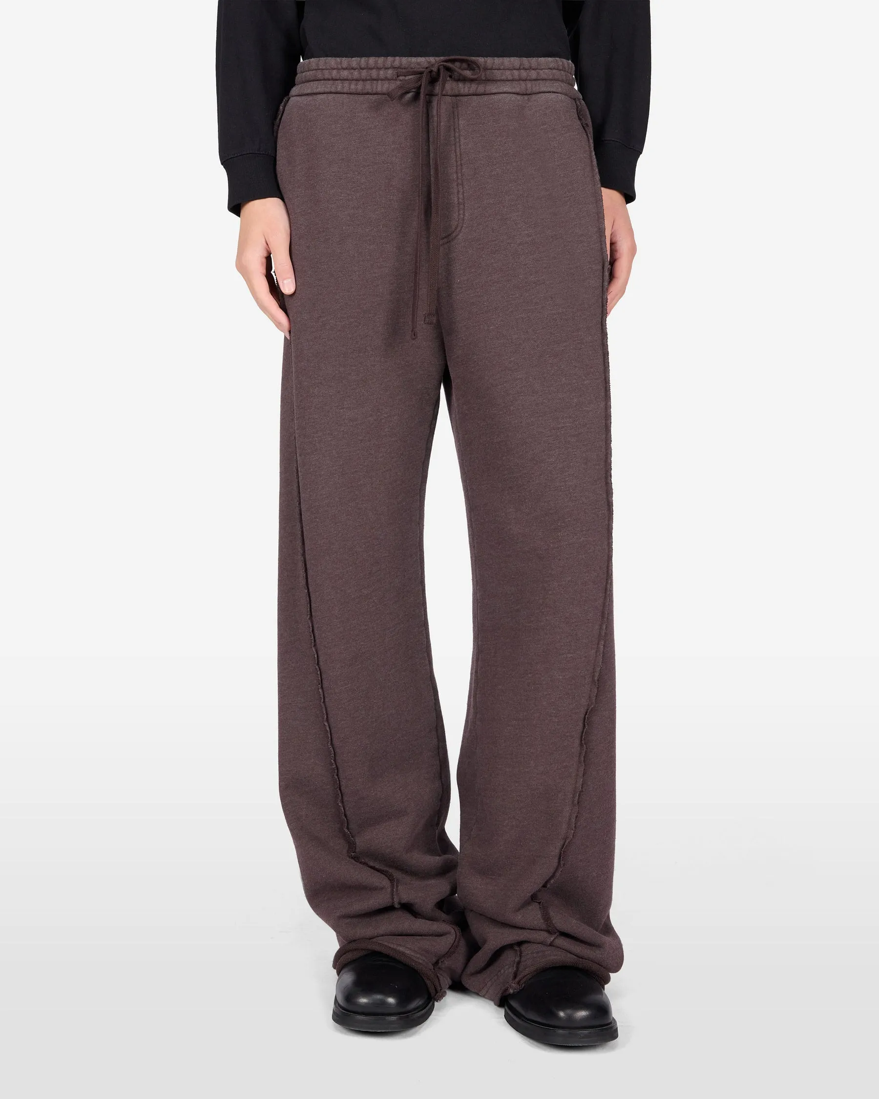 MIKE SWEATPANTS // DEEP BROWN sold by Haikure product image thumbnail 2