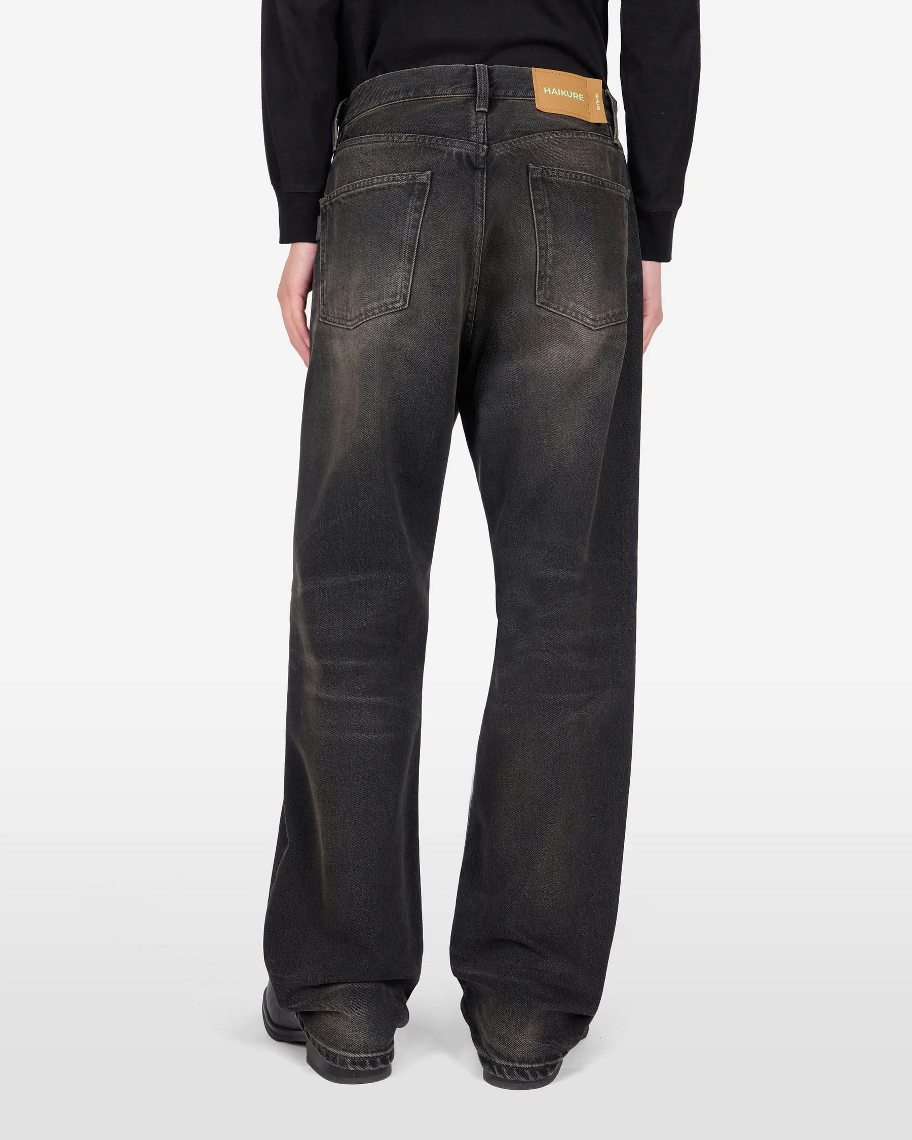 ACHILLES DENIM JEANS // VINTAGE BLACK sold by Haikure product image thumbnail 3