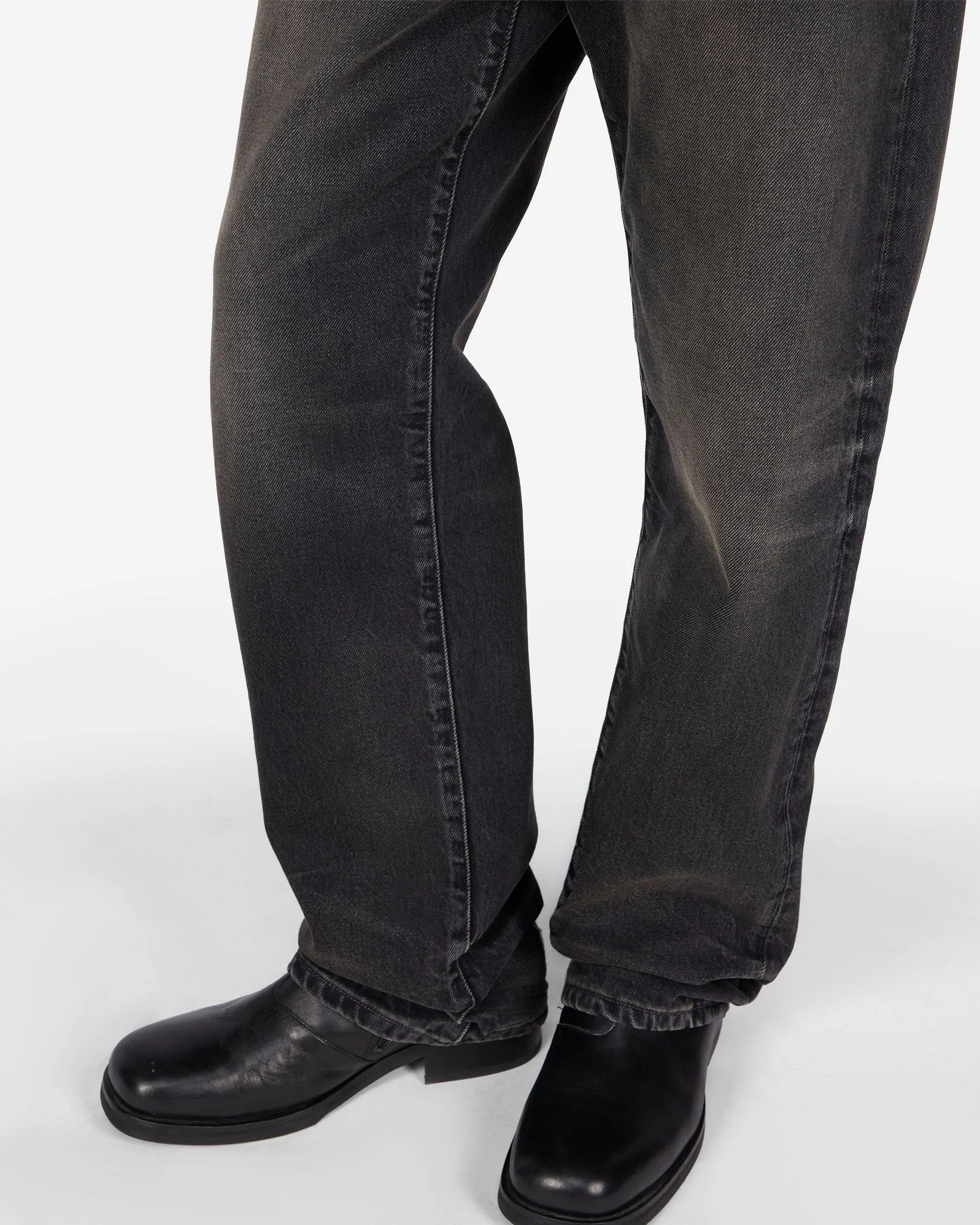 ACHILLES DENIM JEANS // VINTAGE BLACK sold by Haikure product image thumbnail 4