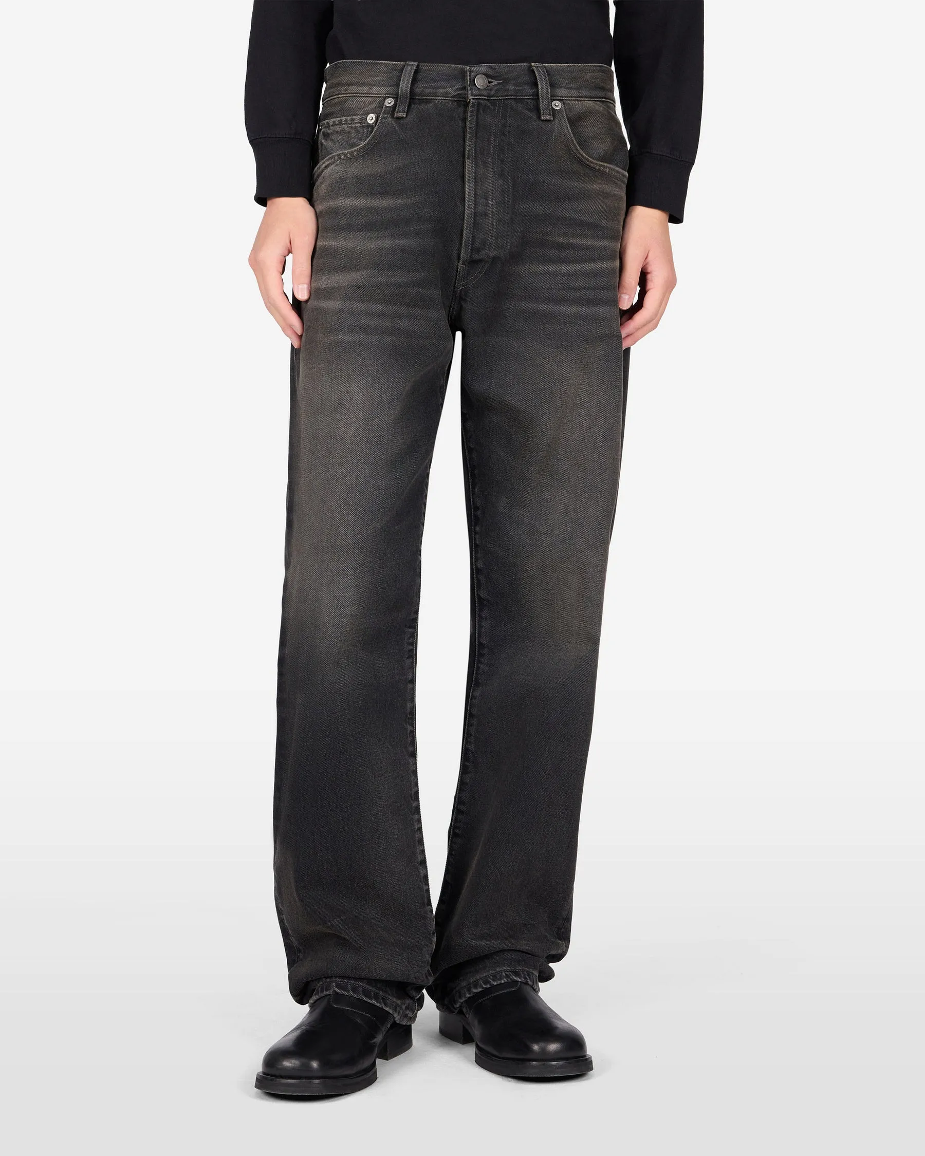 ACHILLES DENIM JEANS // VINTAGE BLACK sold by Haikure product image thumbnail 2