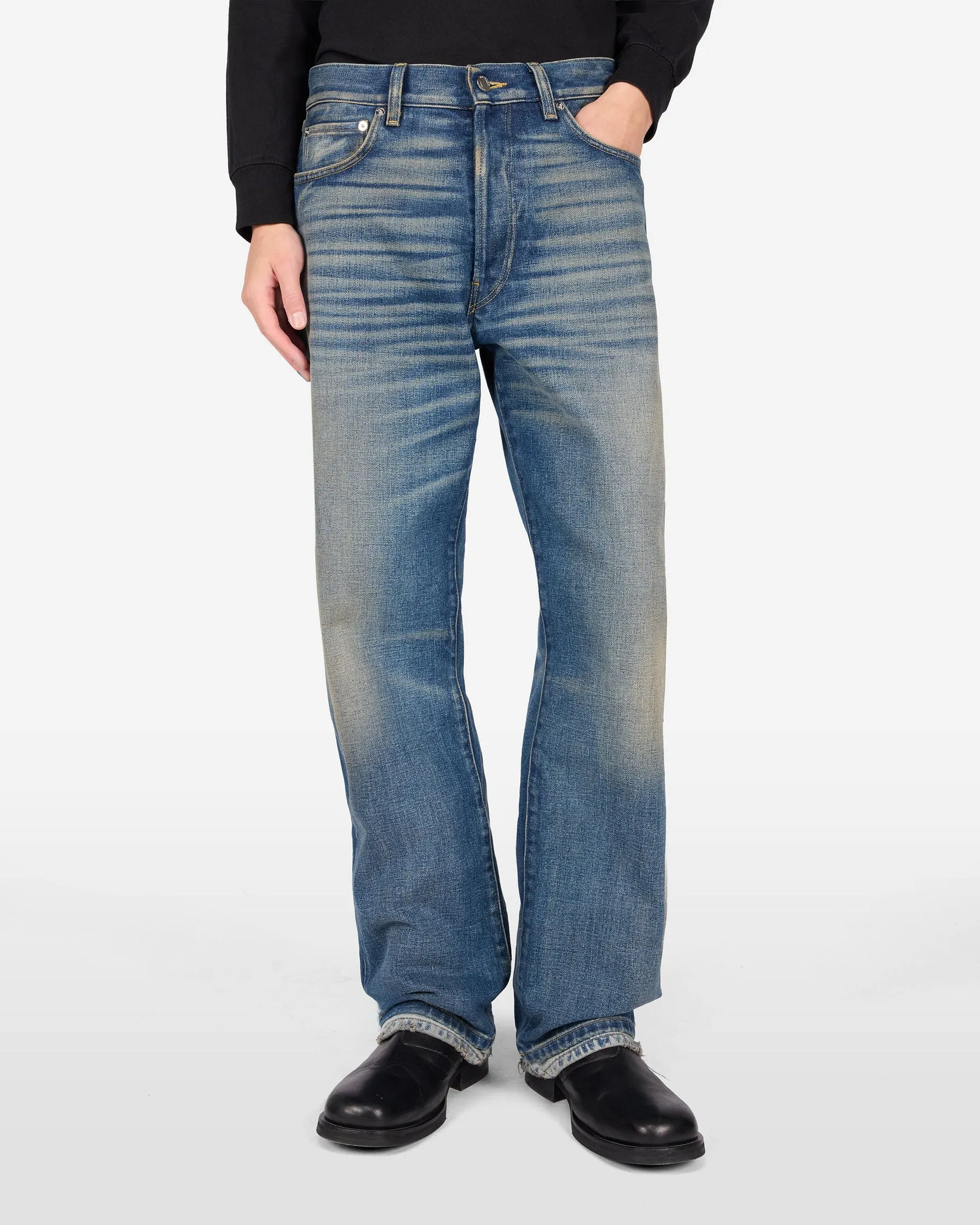 ACHILLES DENIM JEANS // MID BLUE sold by Haikure product image thumbnail 2