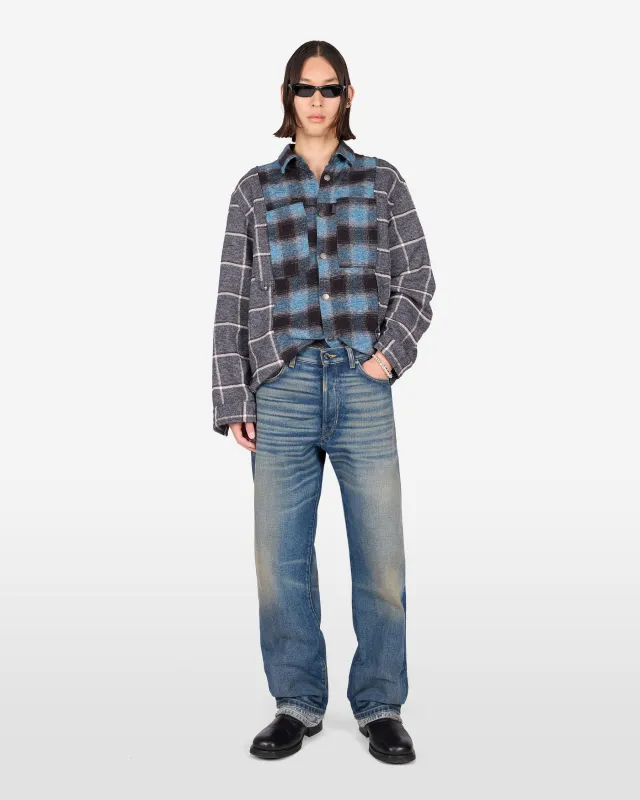 ACHILLES DENIM JEANS // MID BLUE made by Haikure