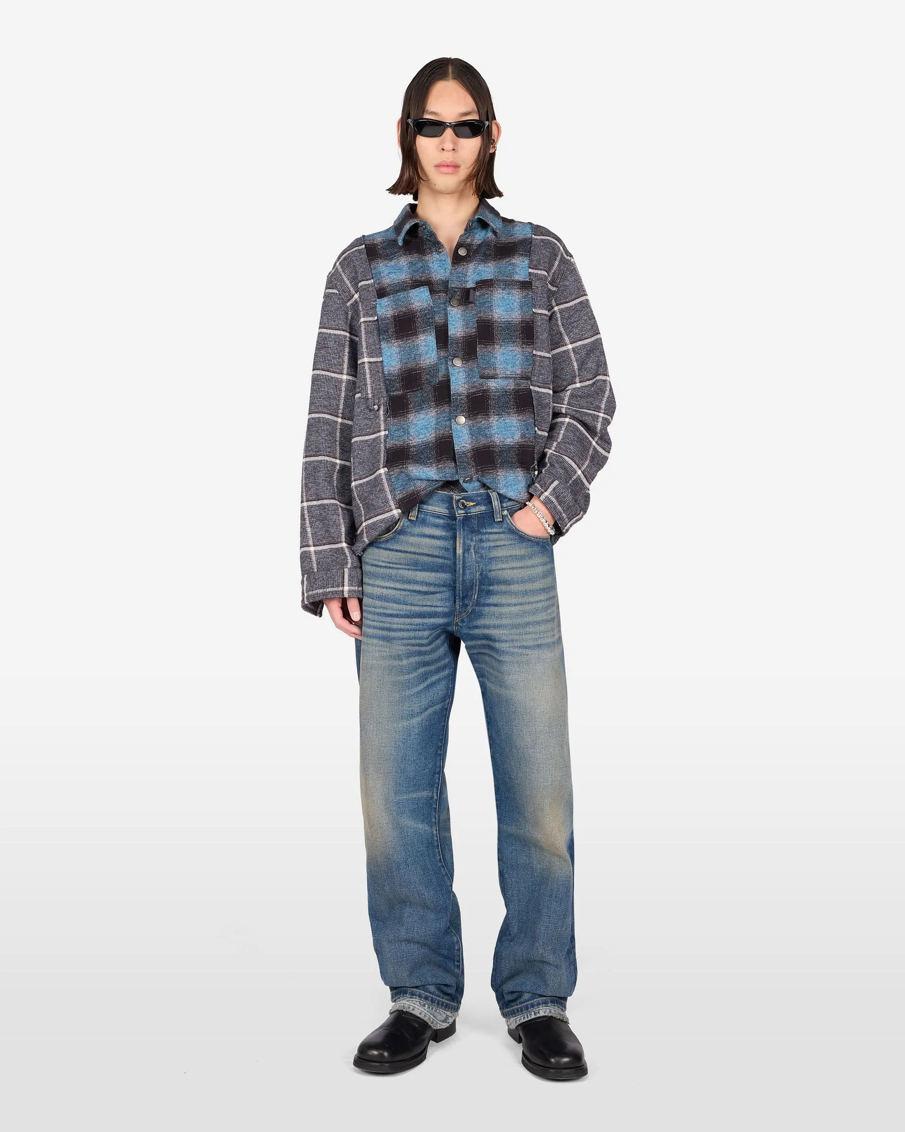 ACHILLES DENIM JEANS // MID BLUE sold by Haikure
