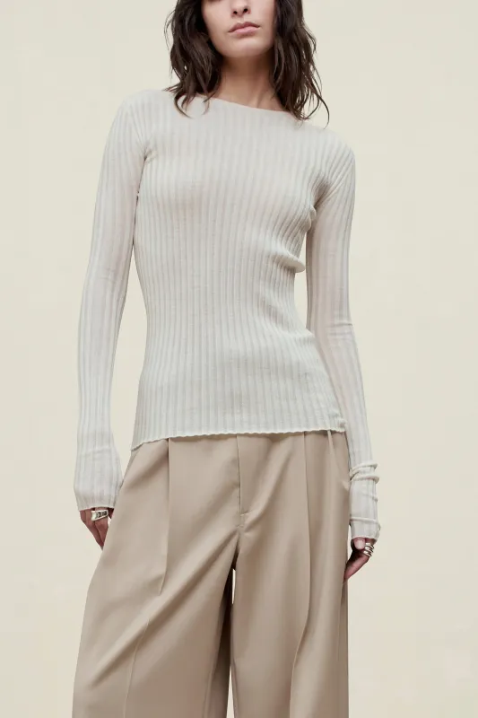 Fabi Long Sleeve in Superfine Merino made by Kall Meyer