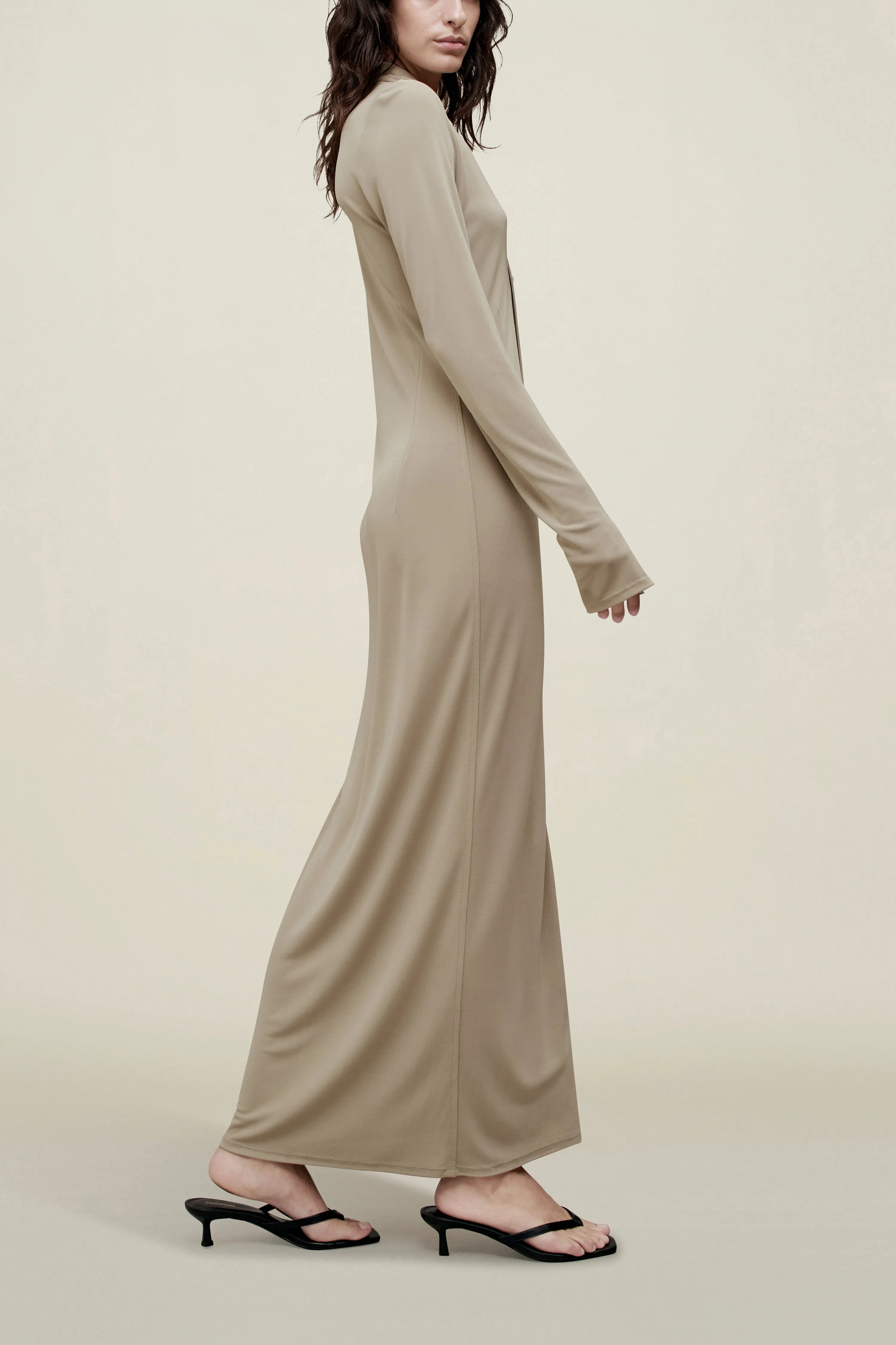 Leyla Shirtdress in Matte Jersey sold by Kall Meyer product image thumbnail 4