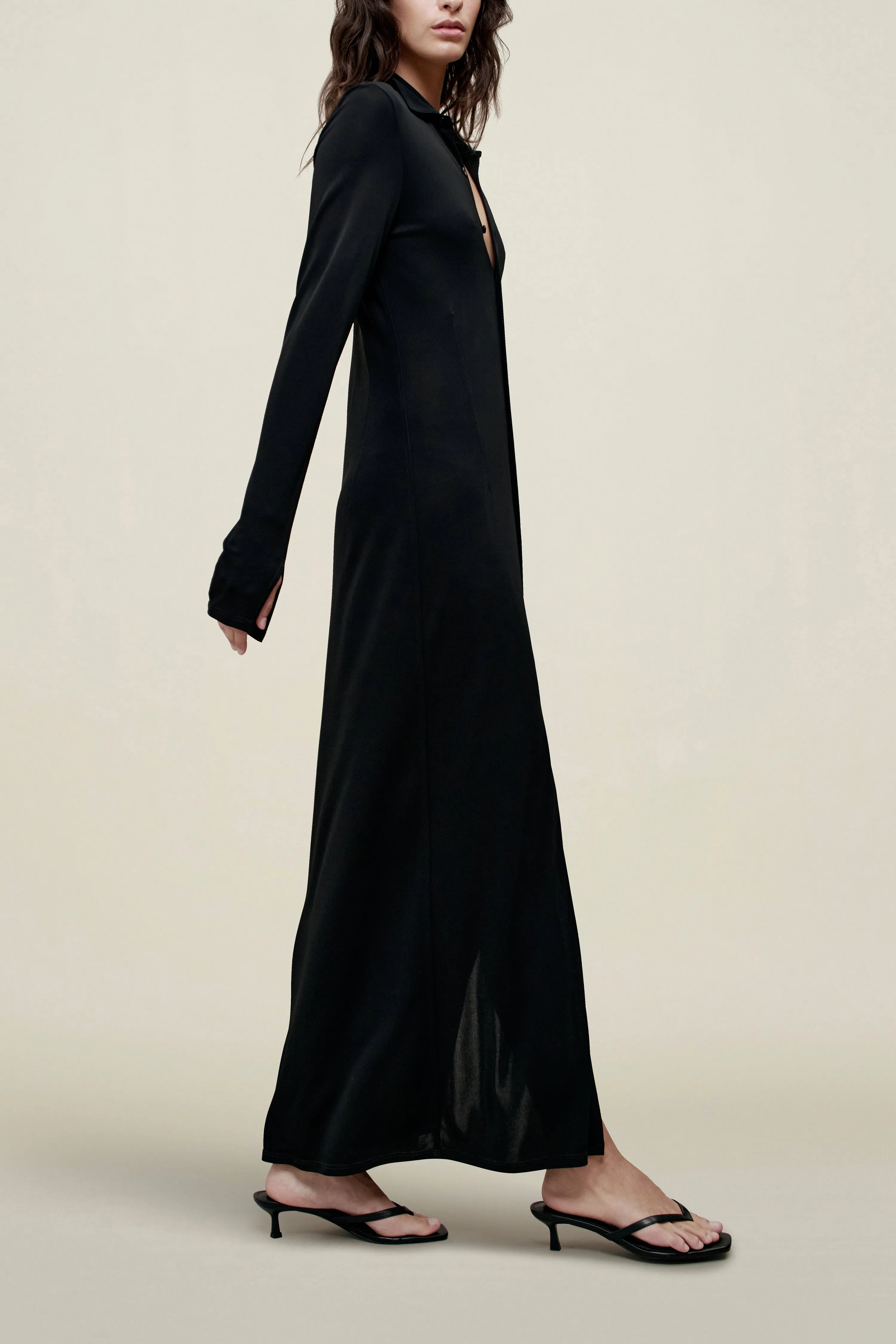 Leyla Shirtdress in Matte Jersey sold by Kall Meyer product image thumbnail 5