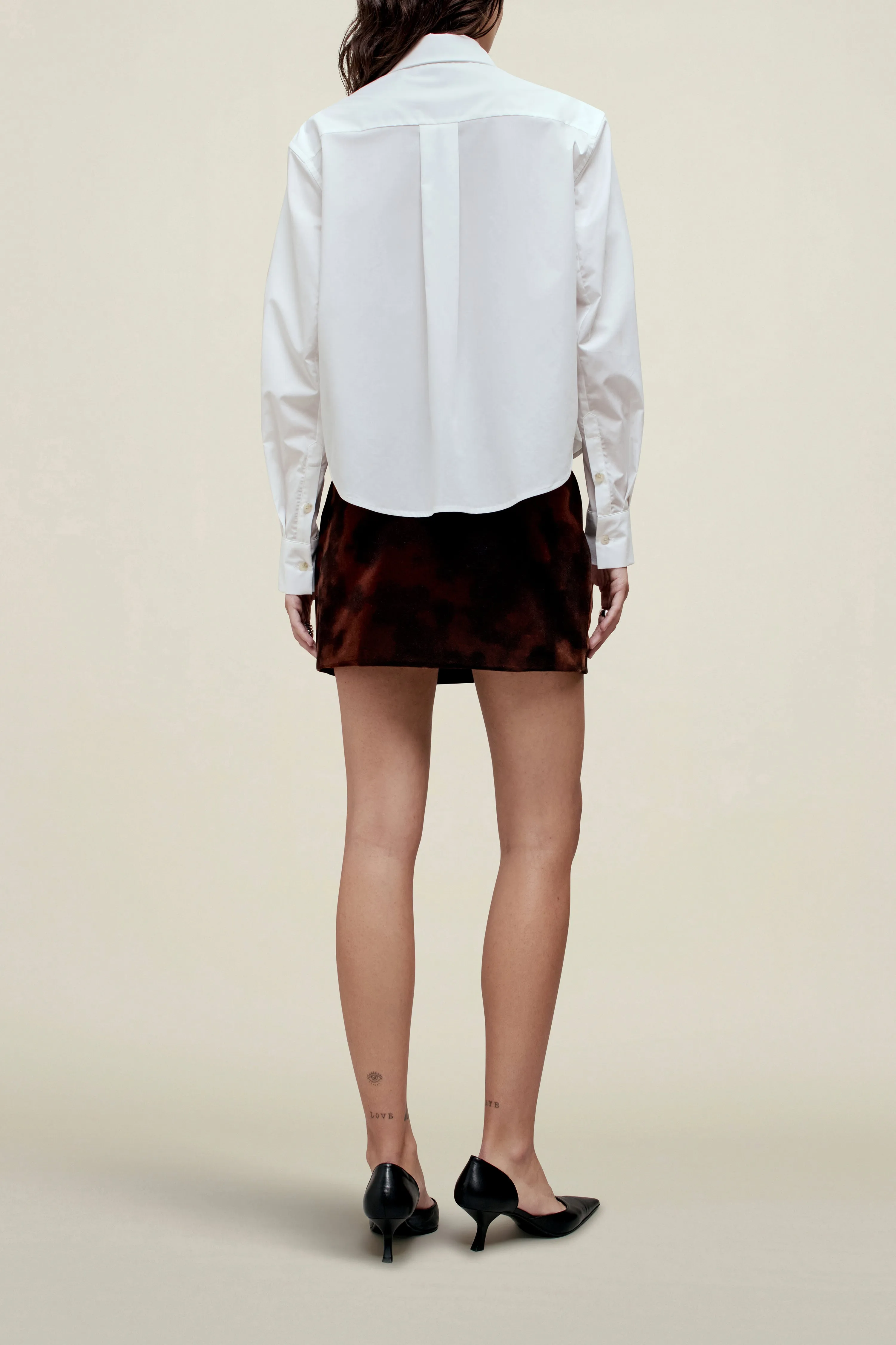 Tegan Button Down in Cotton Poplin sold by Kall Meyer product image thumbnail 5