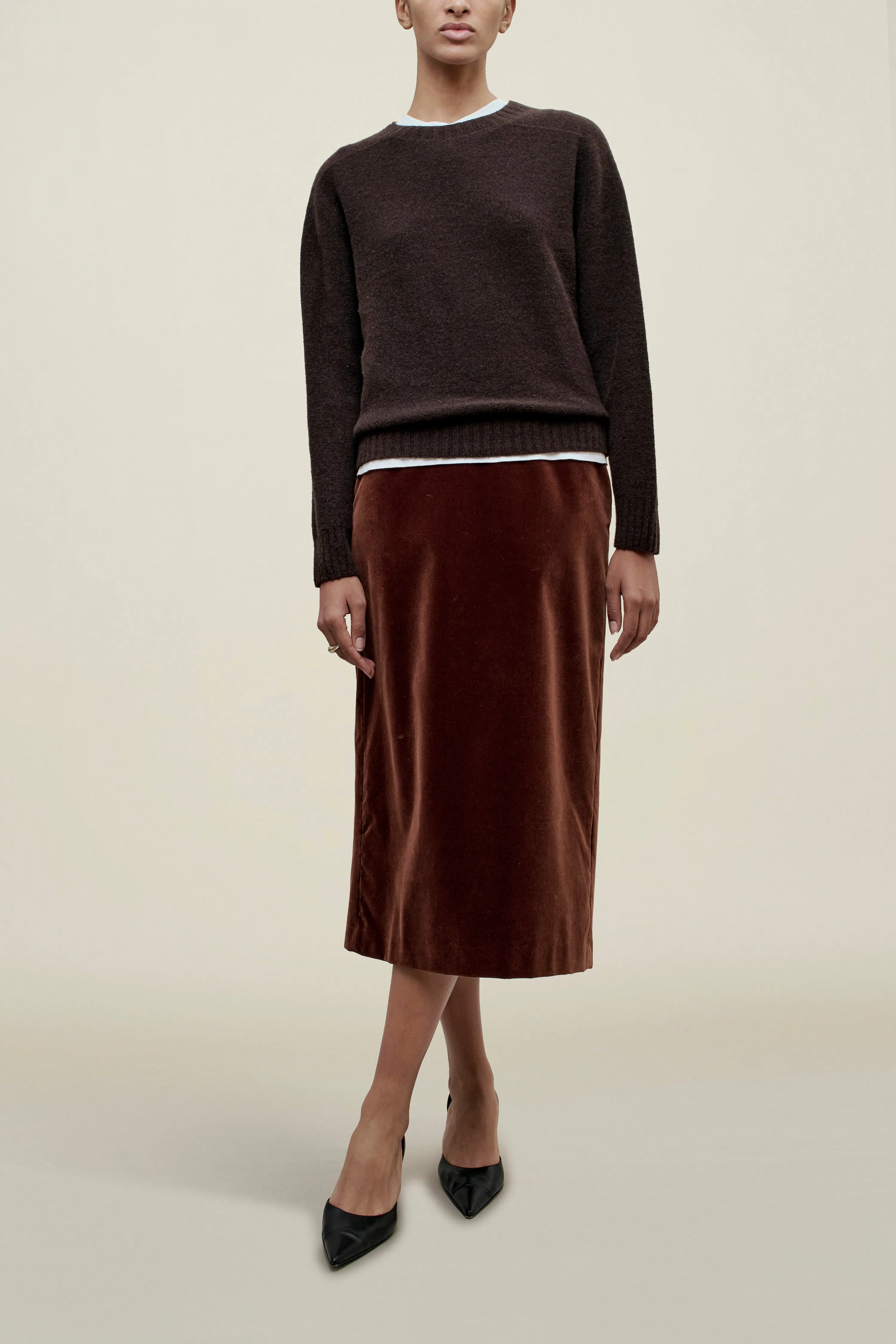 Nina Seamless Crewneck in Cashmere Wool sold by Kall Meyer product image thumbnail 4
