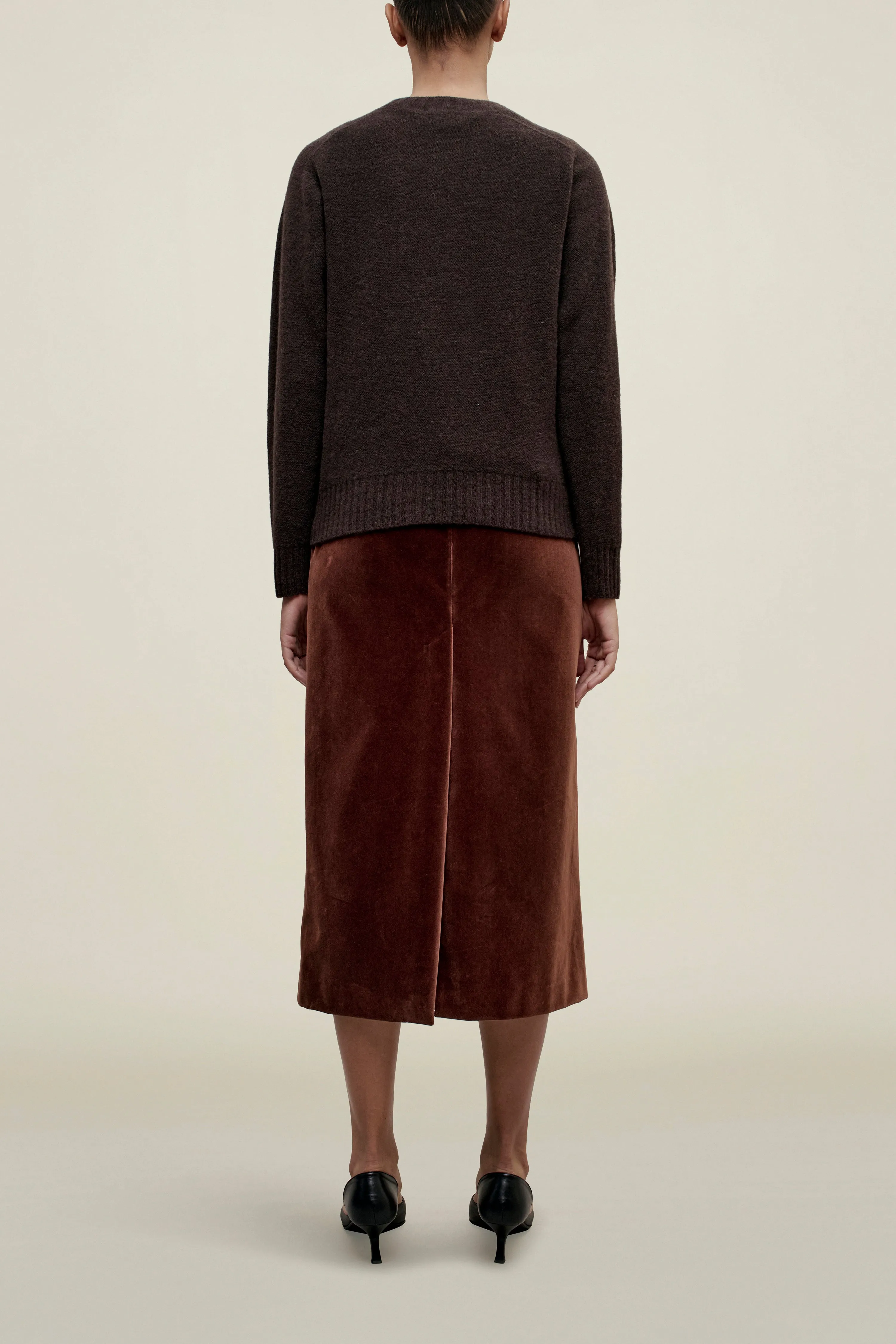 Nina Seamless Crewneck in Cashmere Wool sold by Kall Meyer product image thumbnail 5