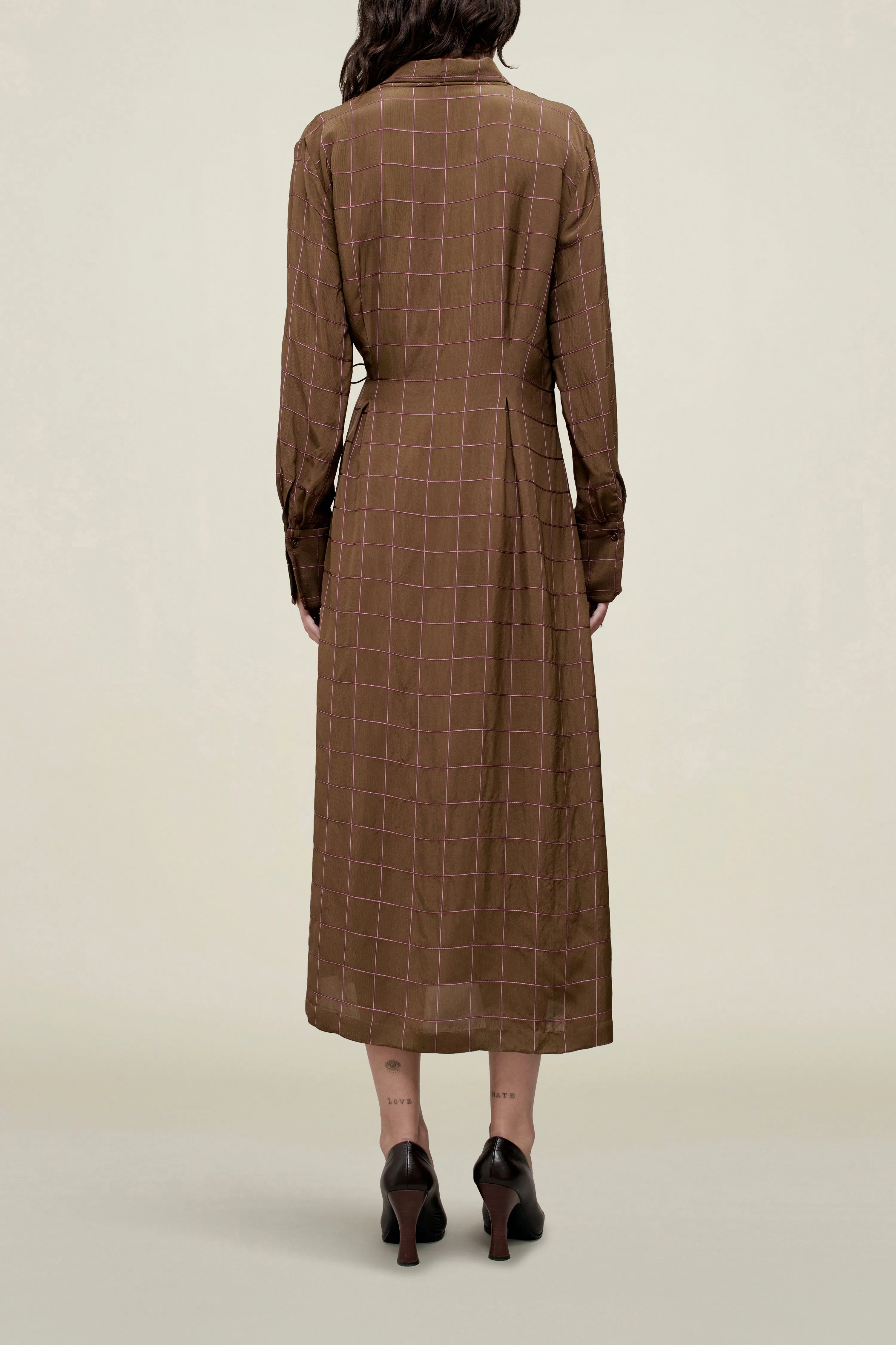 Sylvan Wrap Dress in Viscose Ribbon sold by Kall Meyer product image thumbnail 5