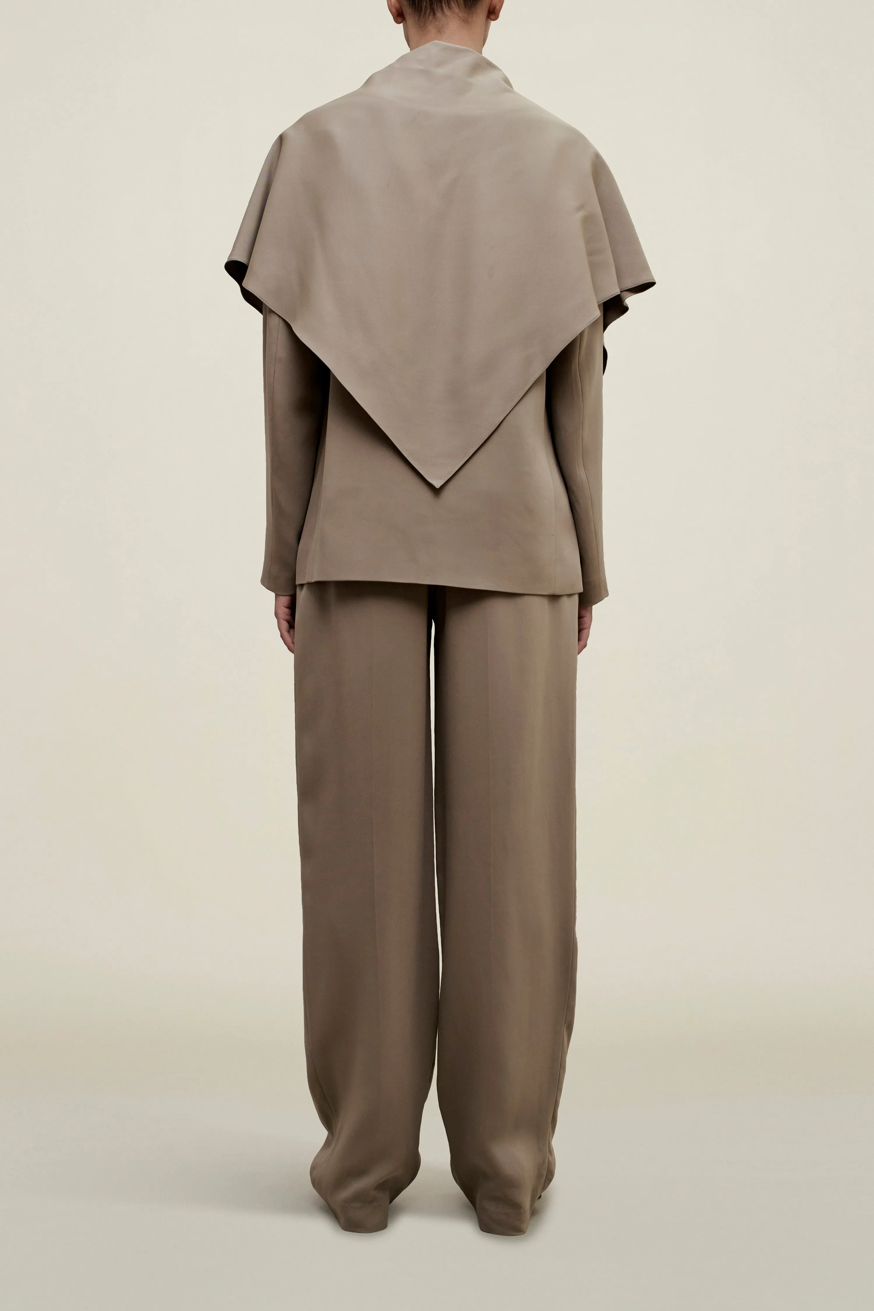 Jamie Scarf Blazer in Viscose Cady sold by Kall Meyer product image thumbnail 5