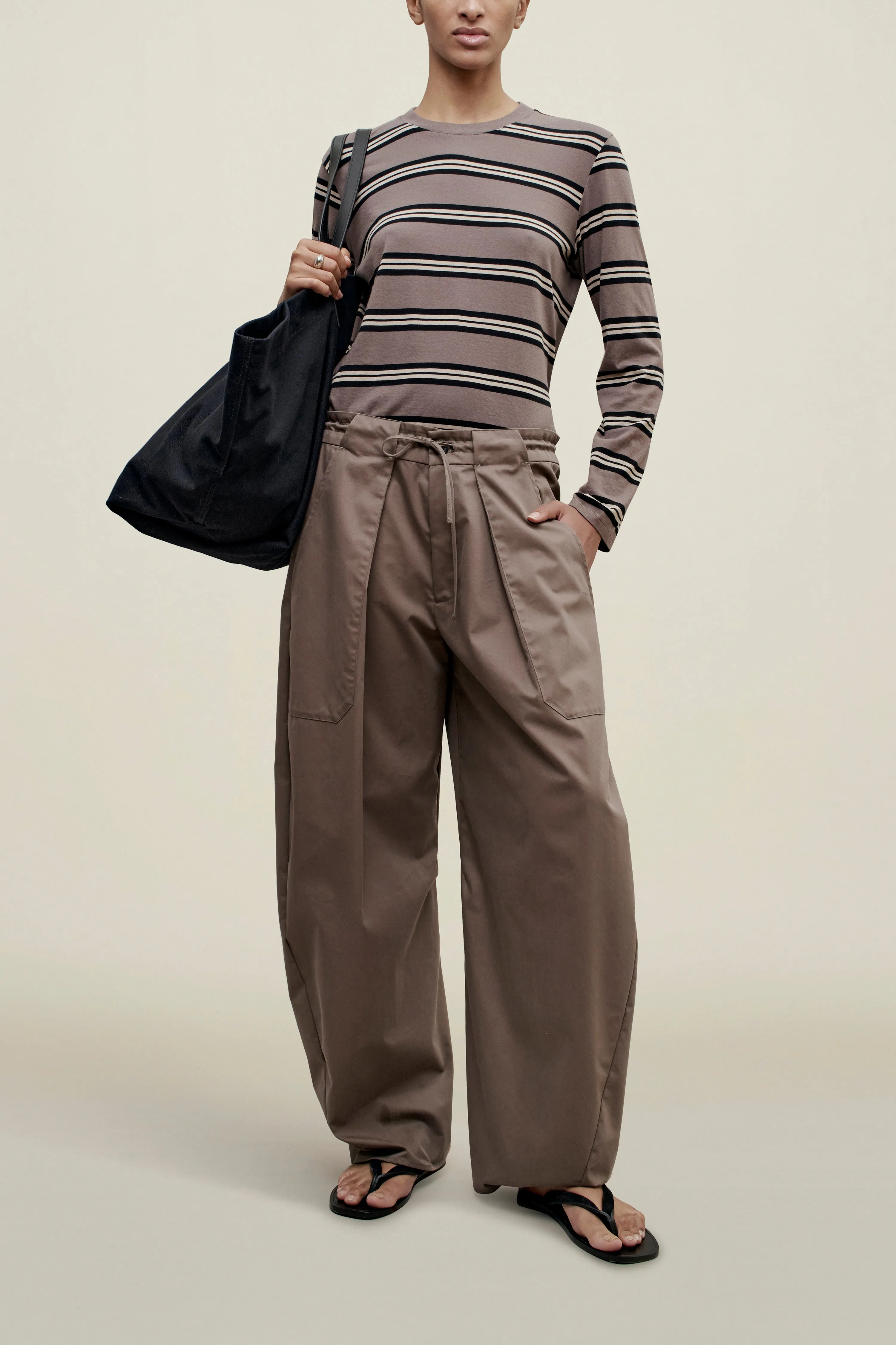 Wynn Long Sleeve in Shroom Multi Stripe sold by Kall Meyer product image thumbnail 2