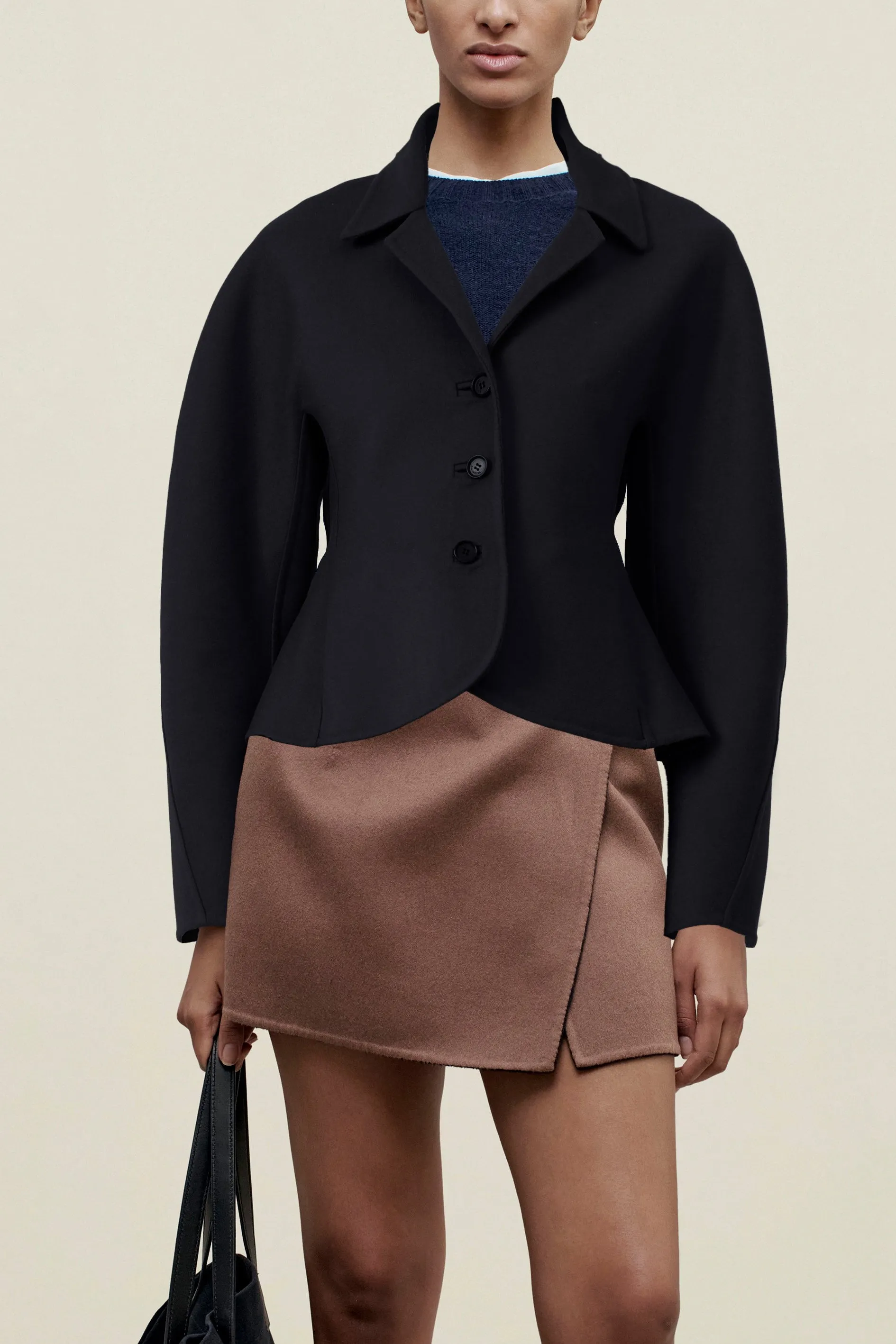 Claude Doubleface Jacket in Virgin Wool sold by Kall Meyer