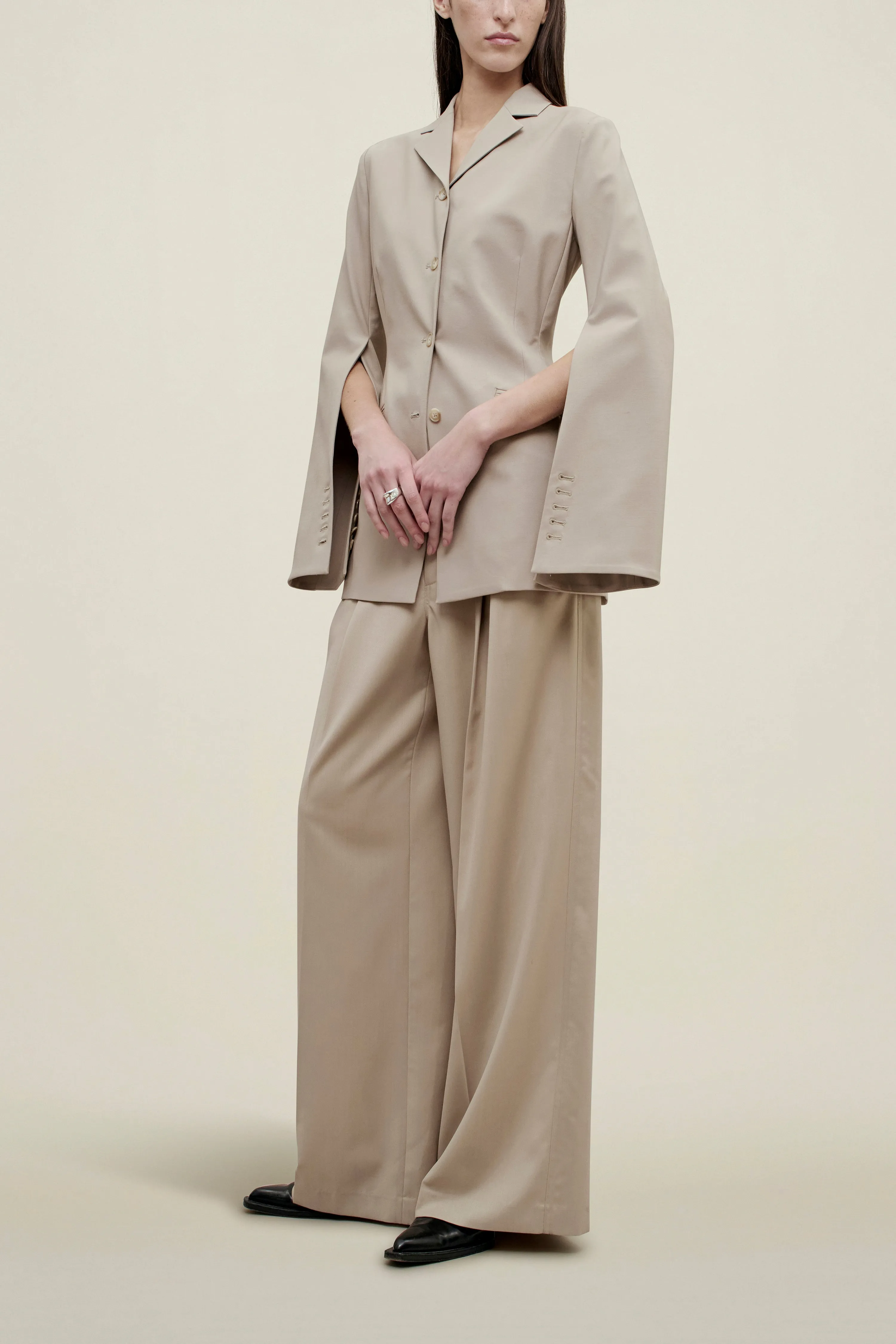 Benny Longline Blazer in Tropical Wool sold by Kall Meyer product image thumbnail 4