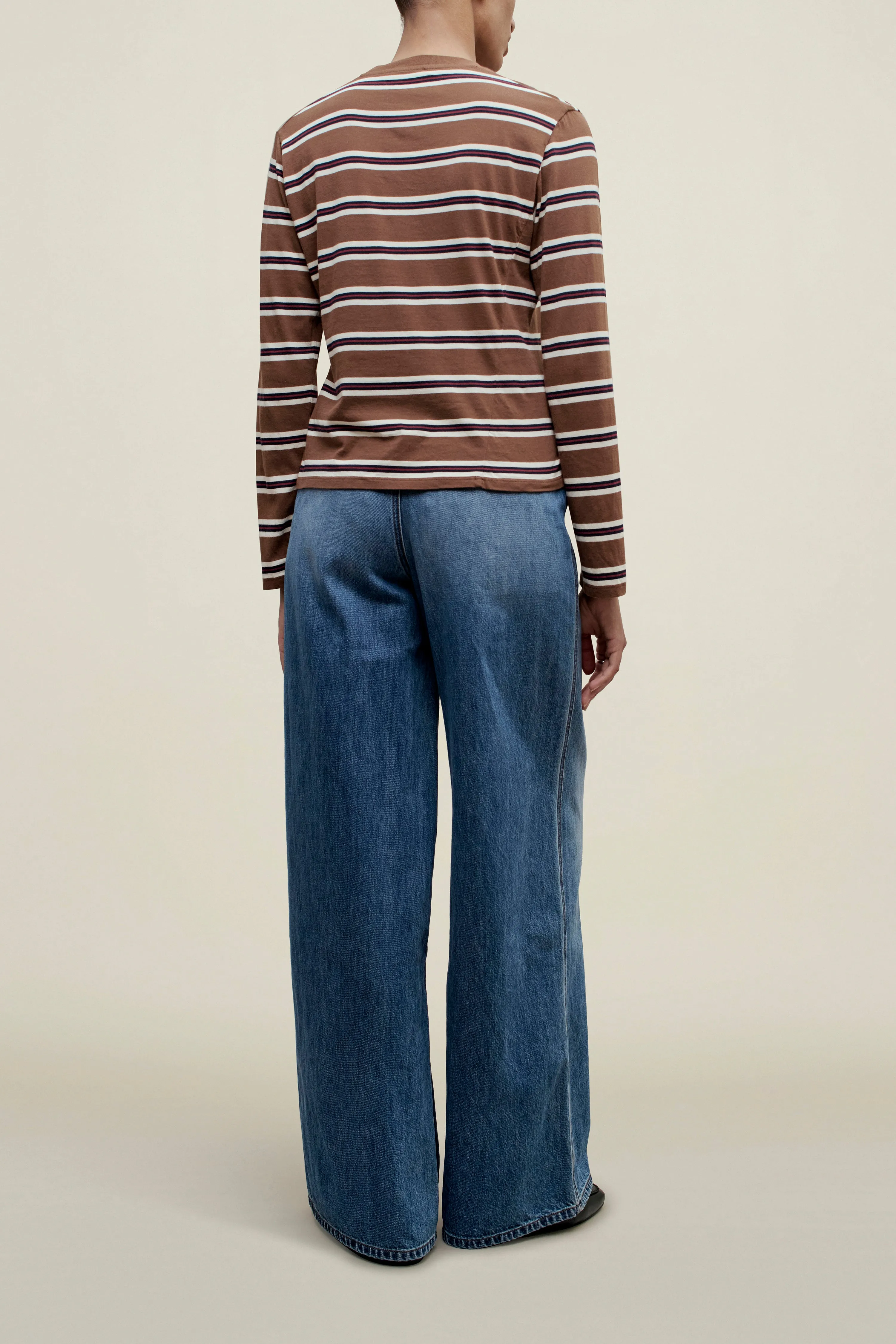 Wynn Long Sleeve in Rust Multi Stripe sold by Kall Meyer product image thumbnail 4